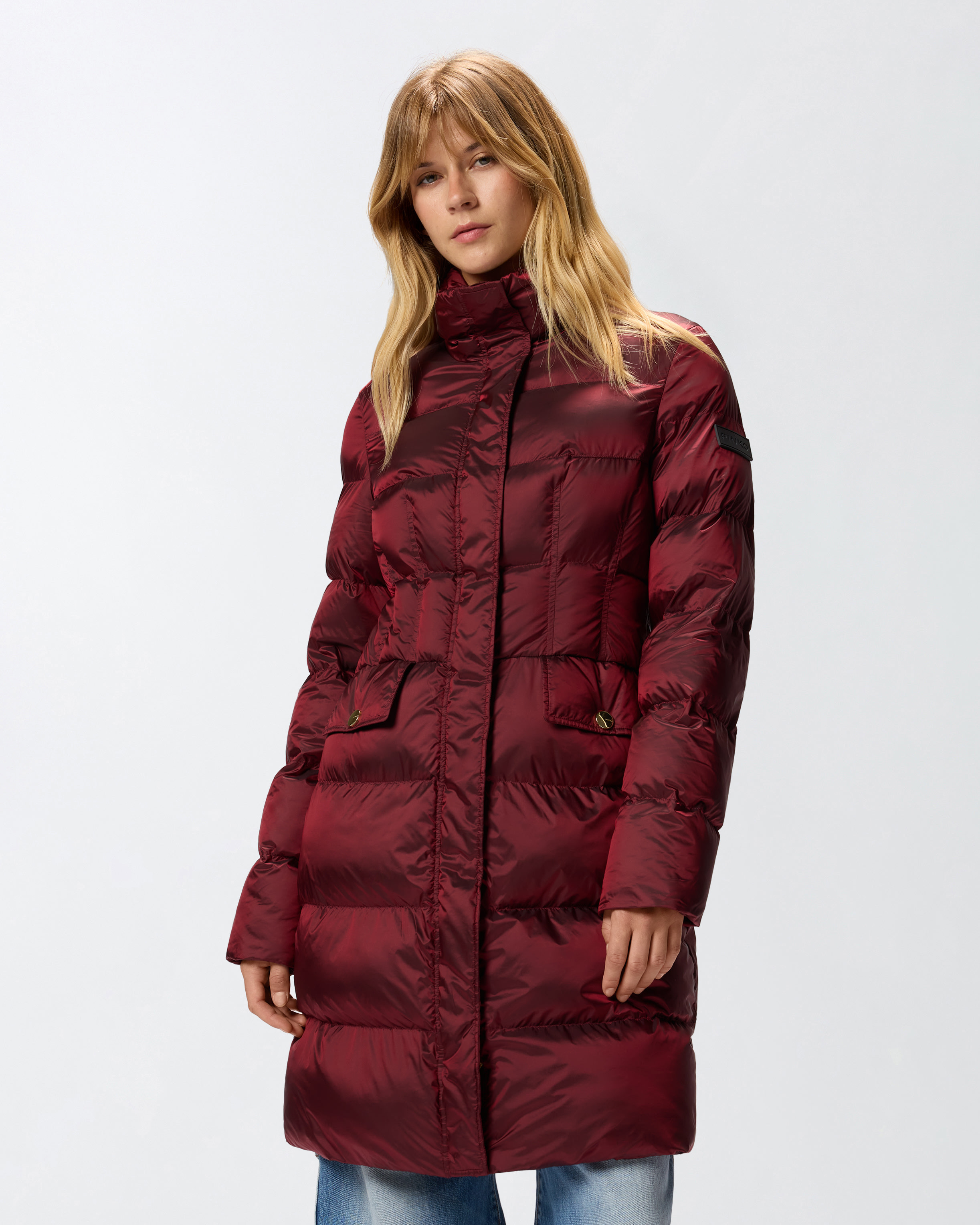 LONG CANVAS DOWN JACKET - 2