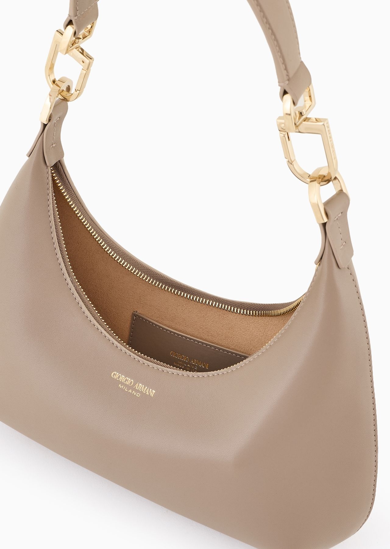 Medium la Prima nappa-leather hobo bag - 4