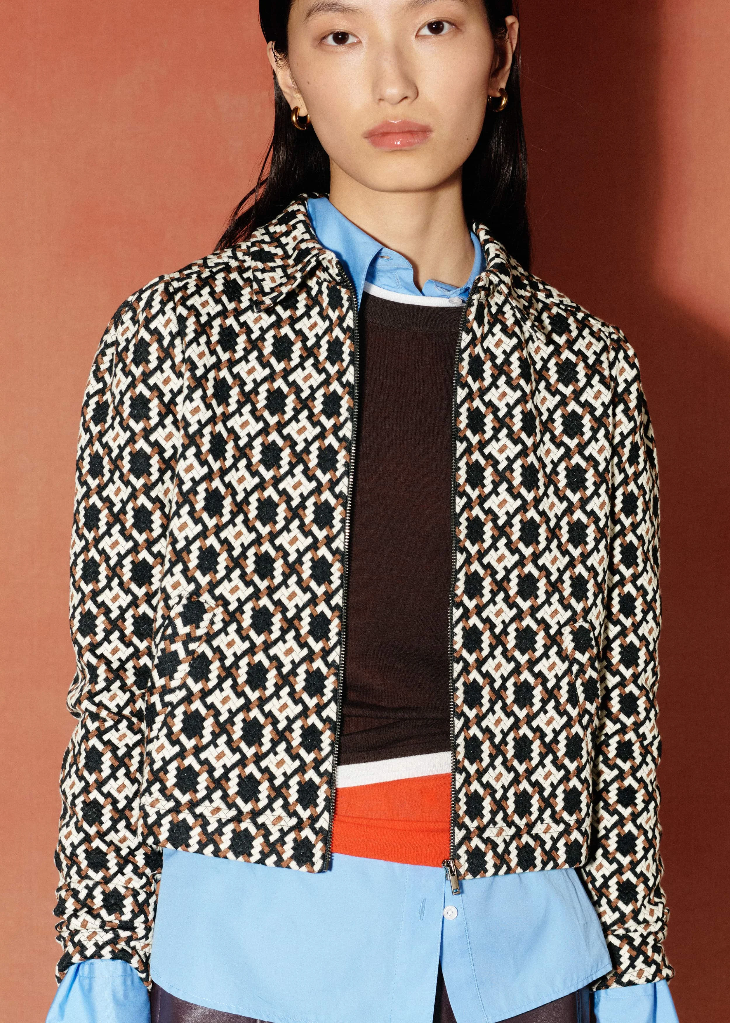 Zip-Front Jacket - 1