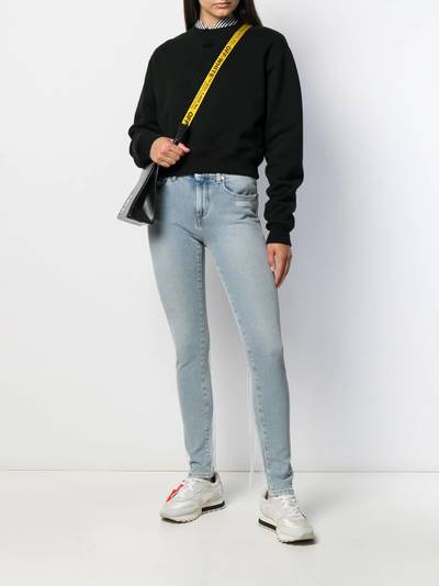 Off-White embroidered details skinny jeans outlook
