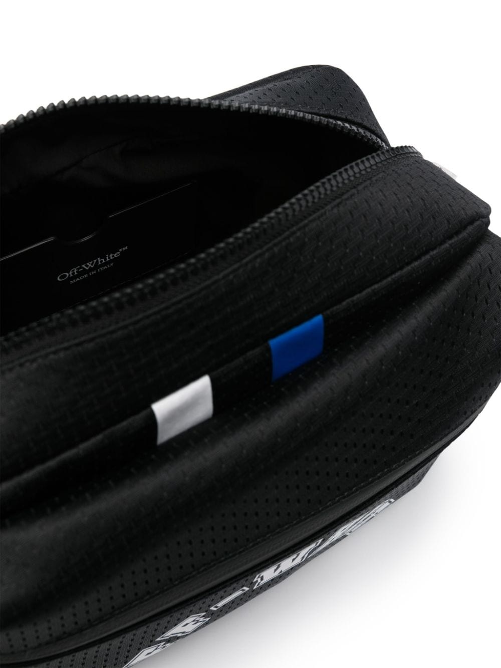 logo-print mesenger bag - 5