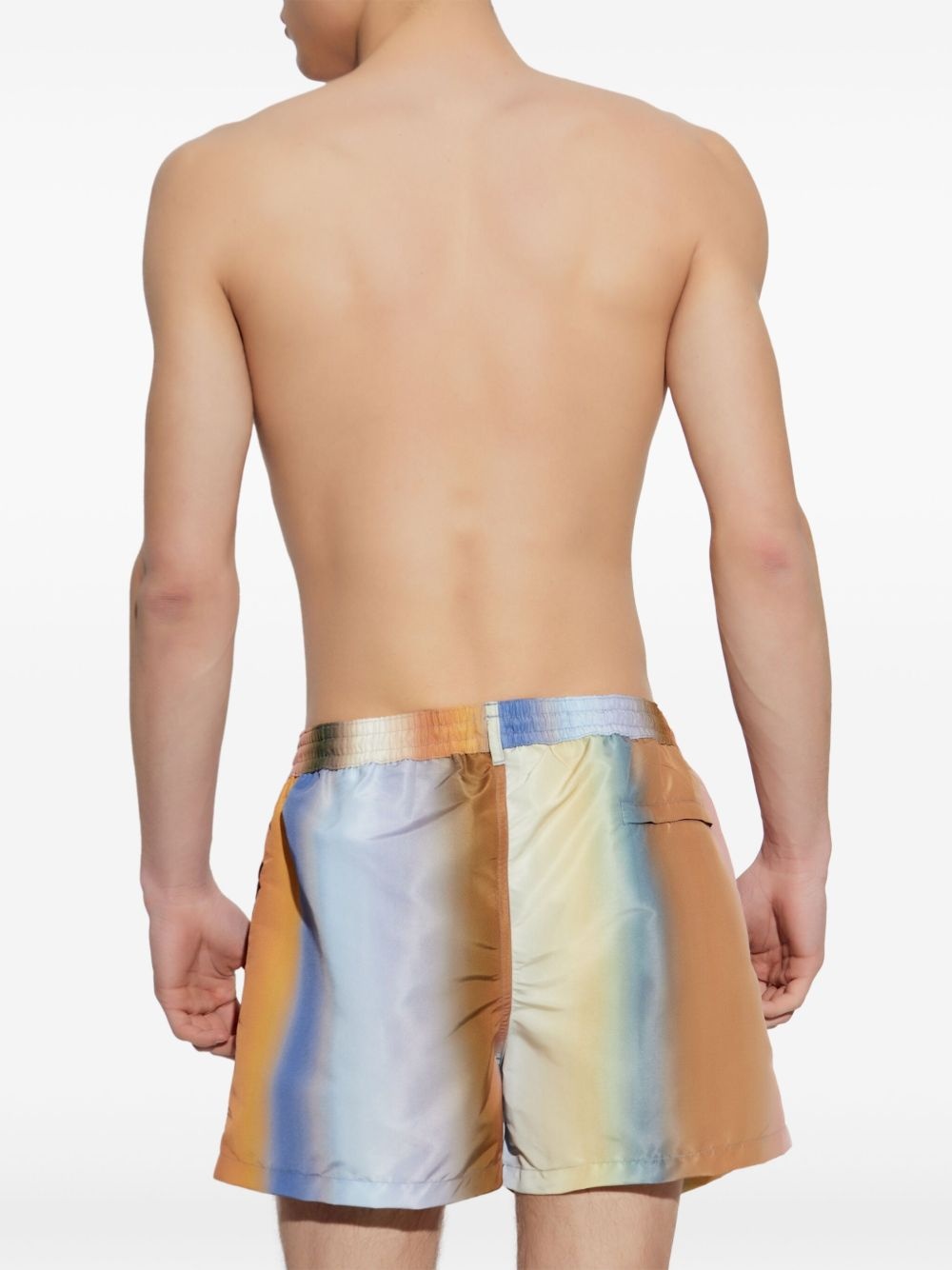 drawstring-waist shorts - 3