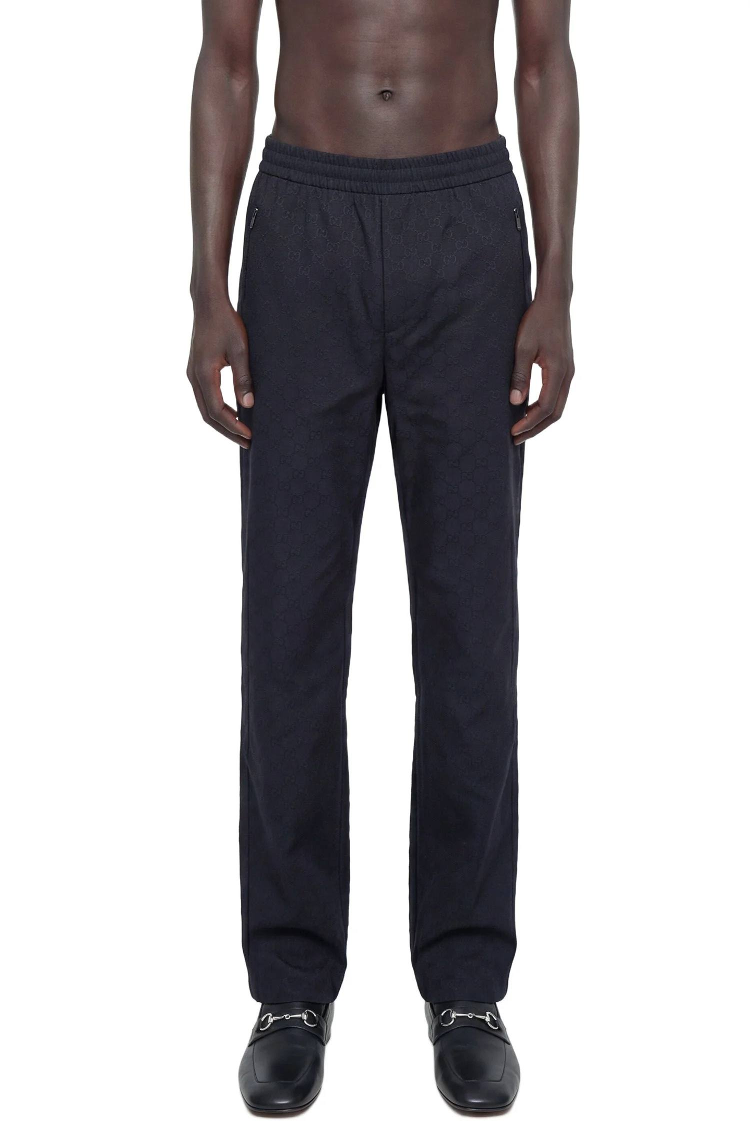Stretch Gg Nylon Jersey Sweatpants - 1