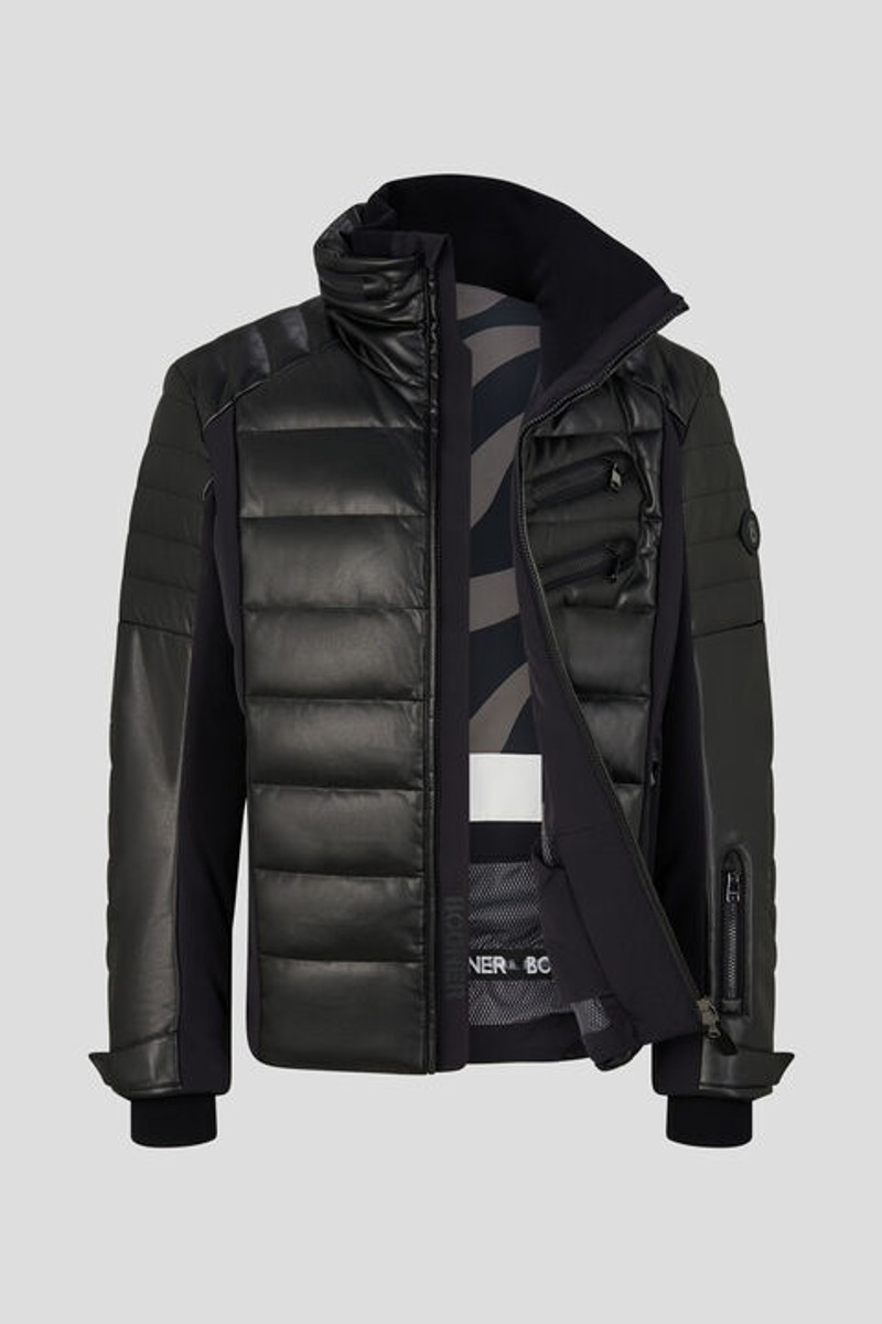 Jordi down ski jacket in Black 8