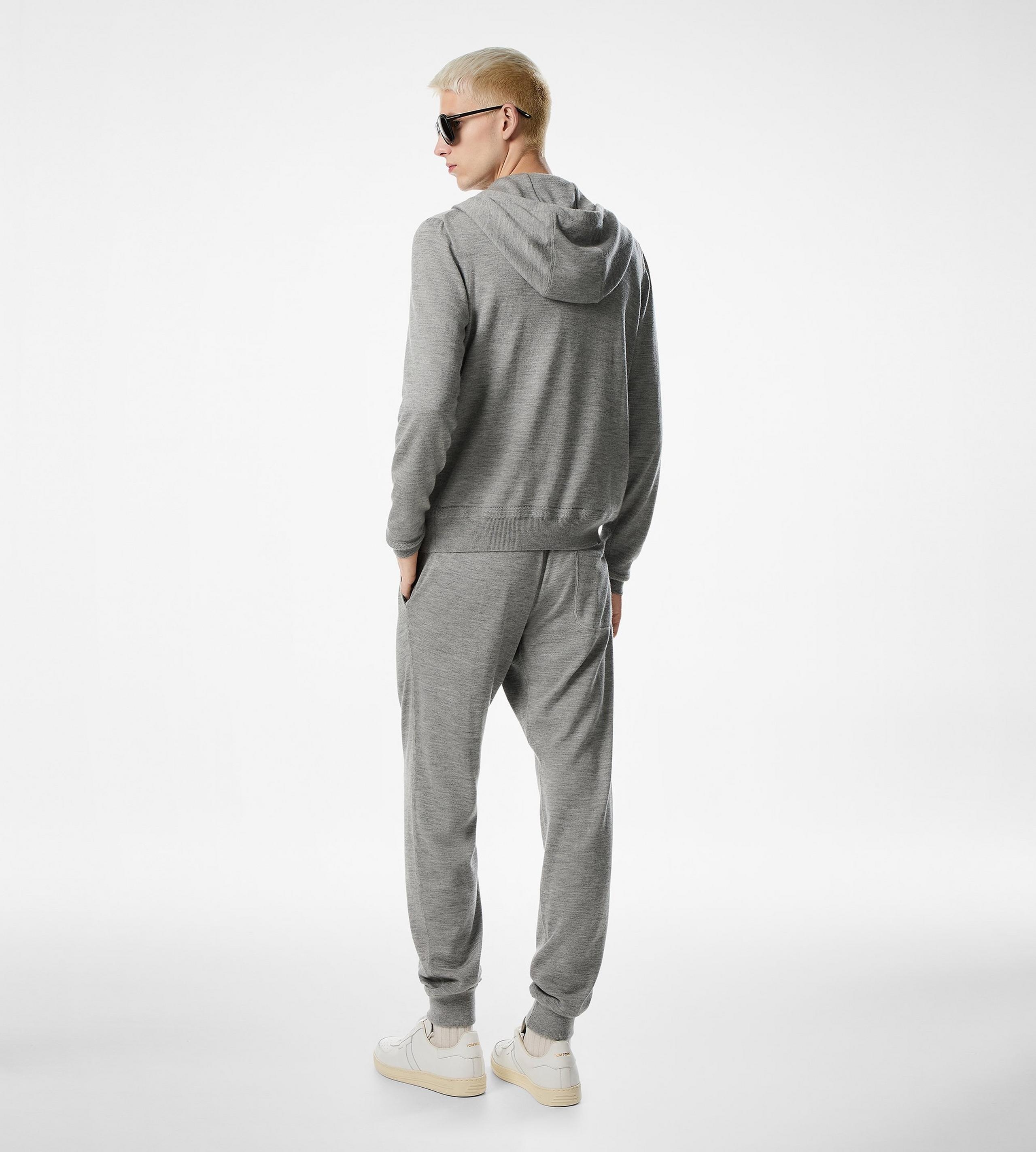 CASHMERE SILK ZIP HOODIE - 3