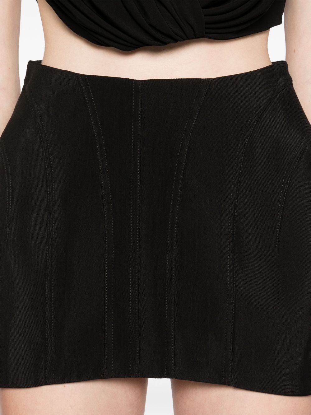 tailored mini skirt - 5