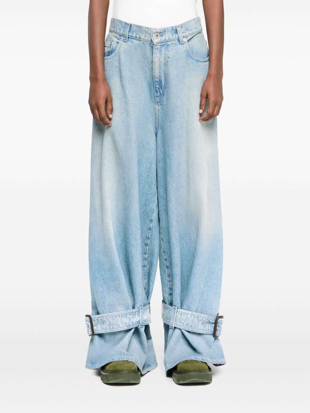 buckled jeans - 3