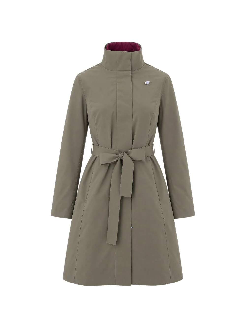 reversible belted trench coat - 1