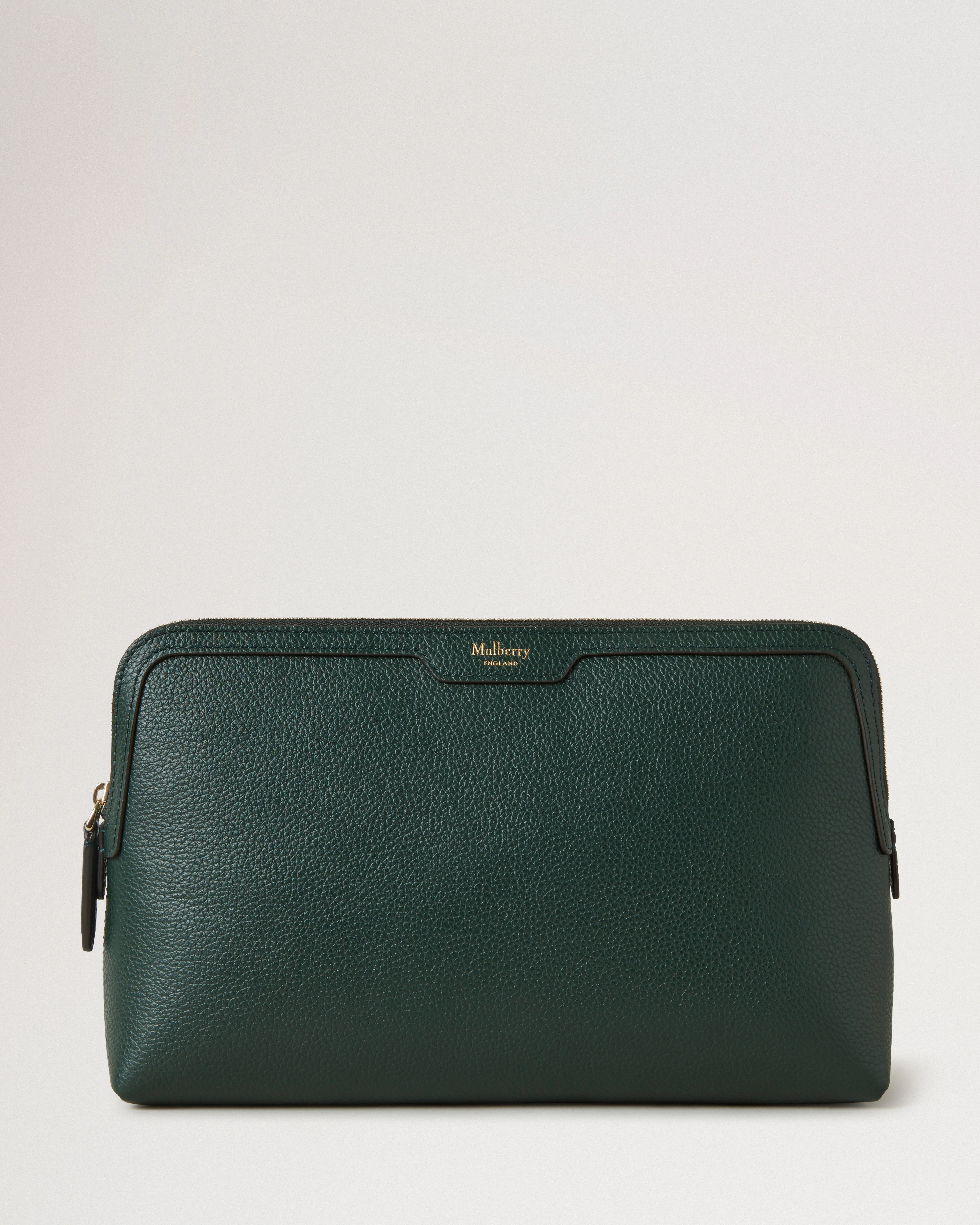 Medium Cosmetic Pouch
Mulberry Green Small Classic Grain - 1