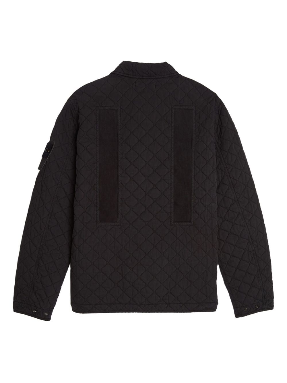 quilted press-stud bomber jacket - 2