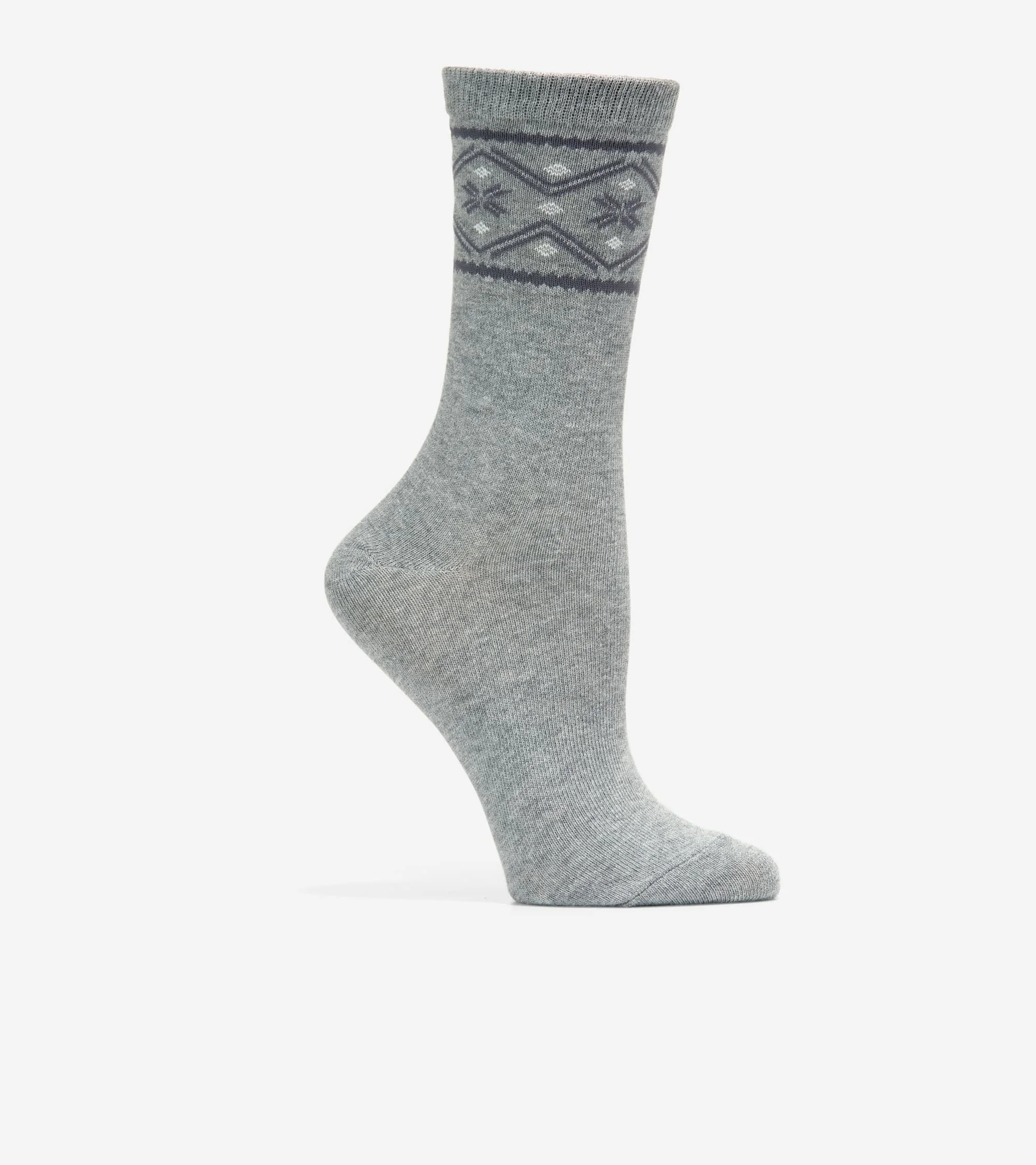 Women's Fairisle Dress Crew Socks - 1