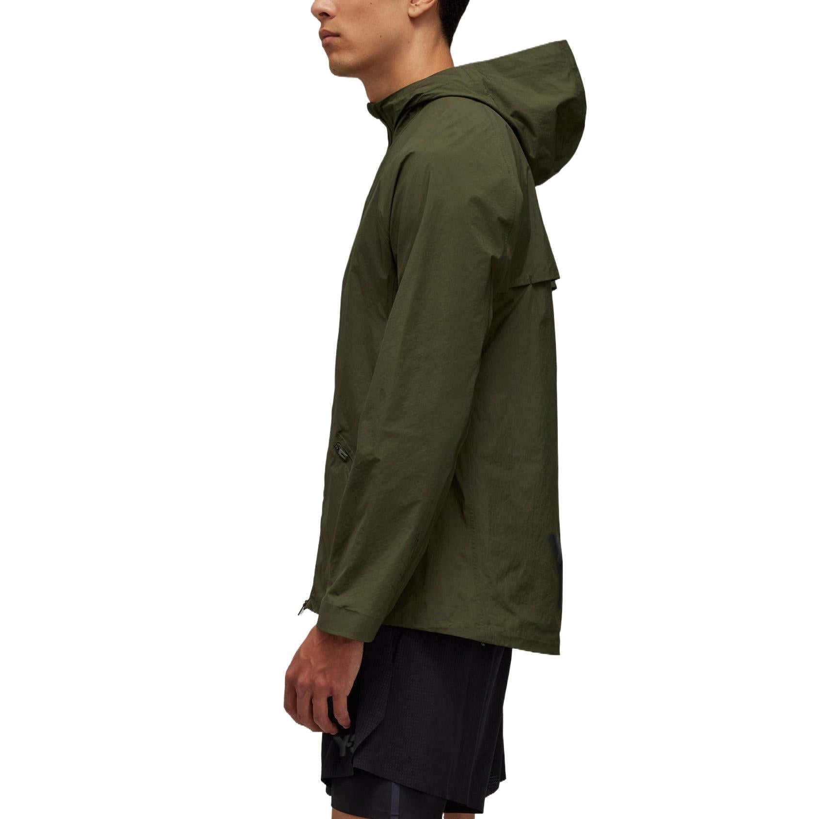 adidas x Y-3 Running Jacket 'Olive Green' IX0000 - 5