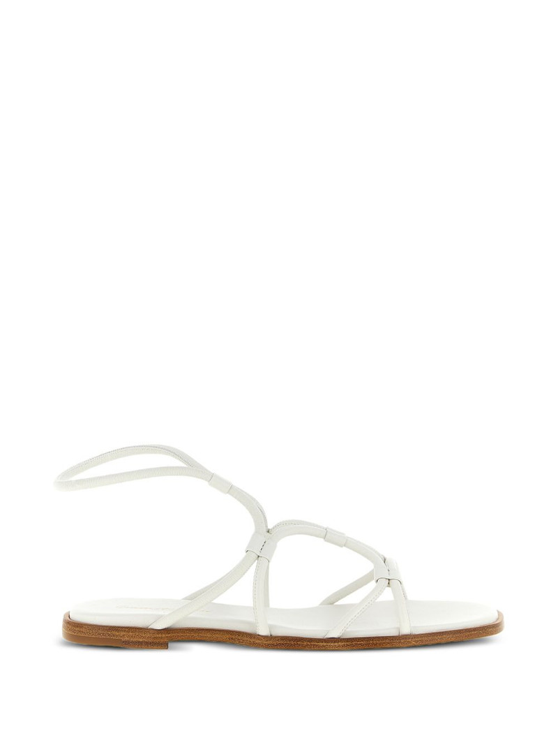 nappa ankle-strap sandals 1