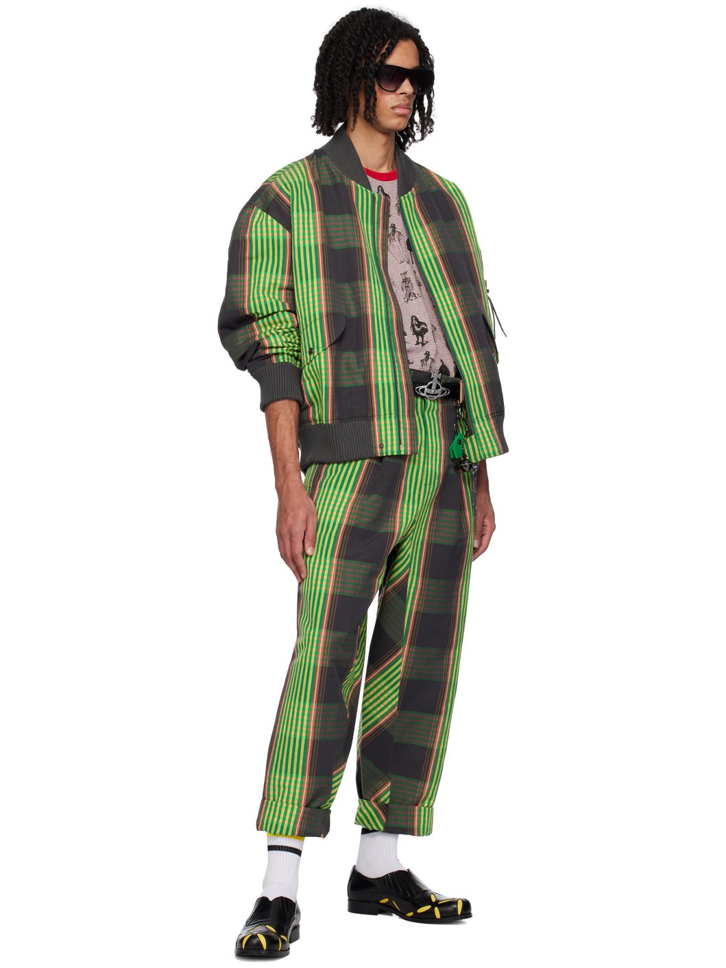 Multicolor Bernardo Bomber Jacket - 4