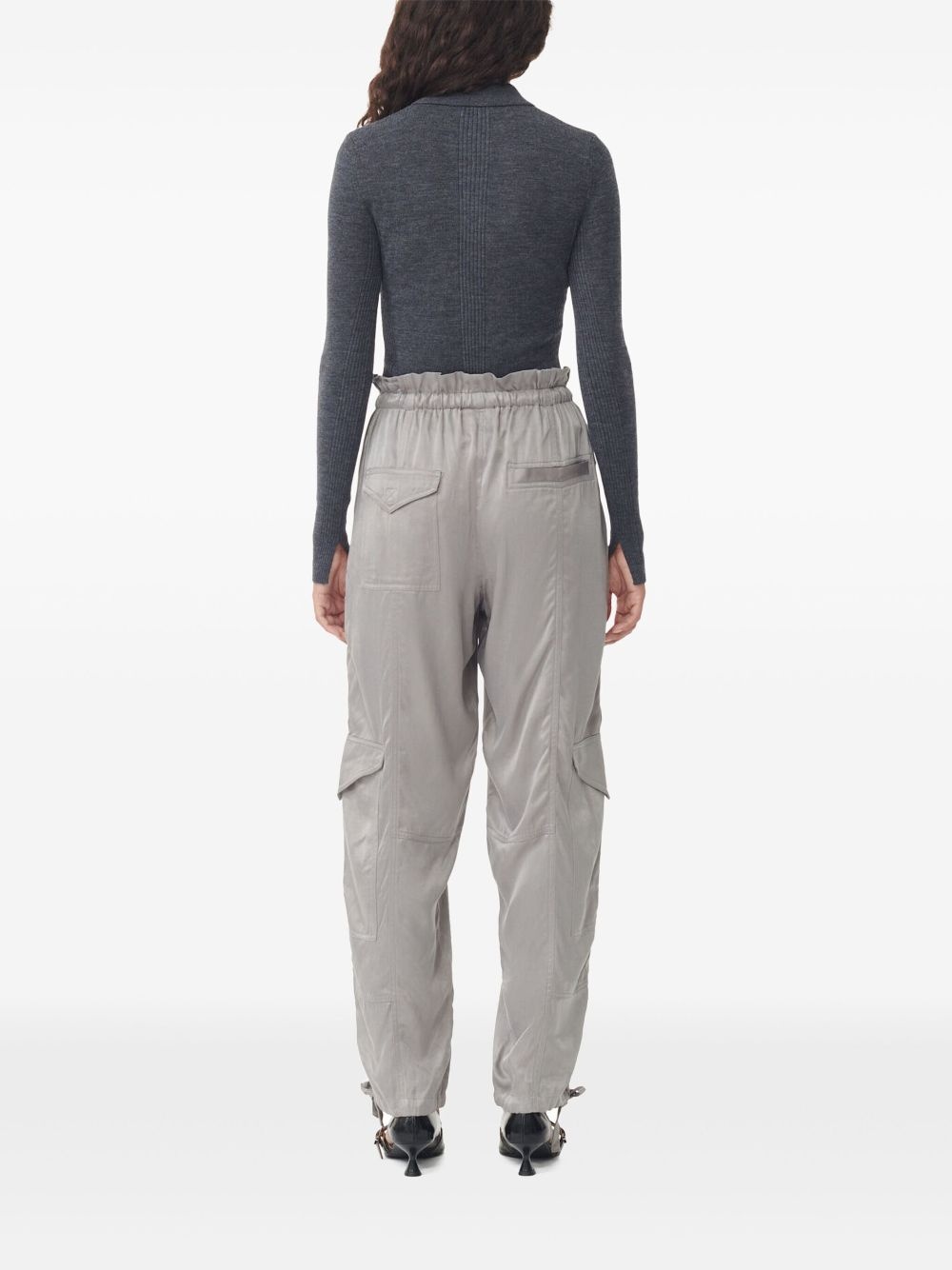 high-waisted trousers - 3