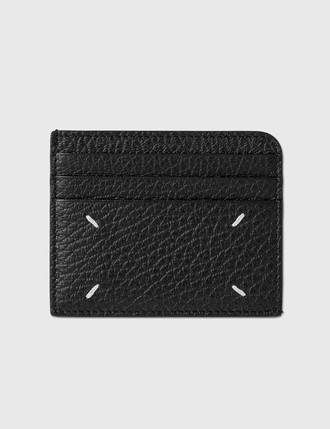 Grainy Leather Card Holder - 2