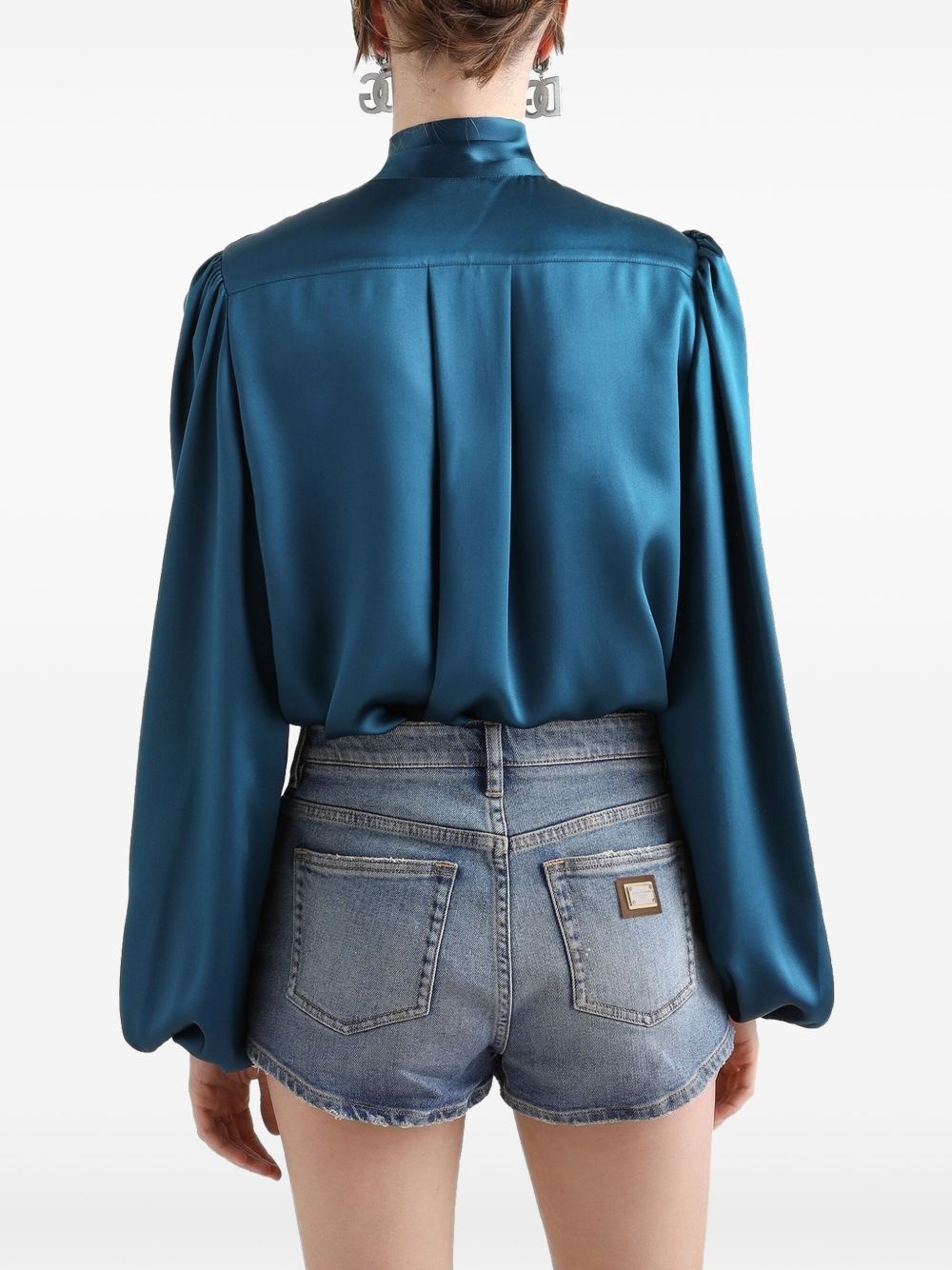 denim shorts - 5