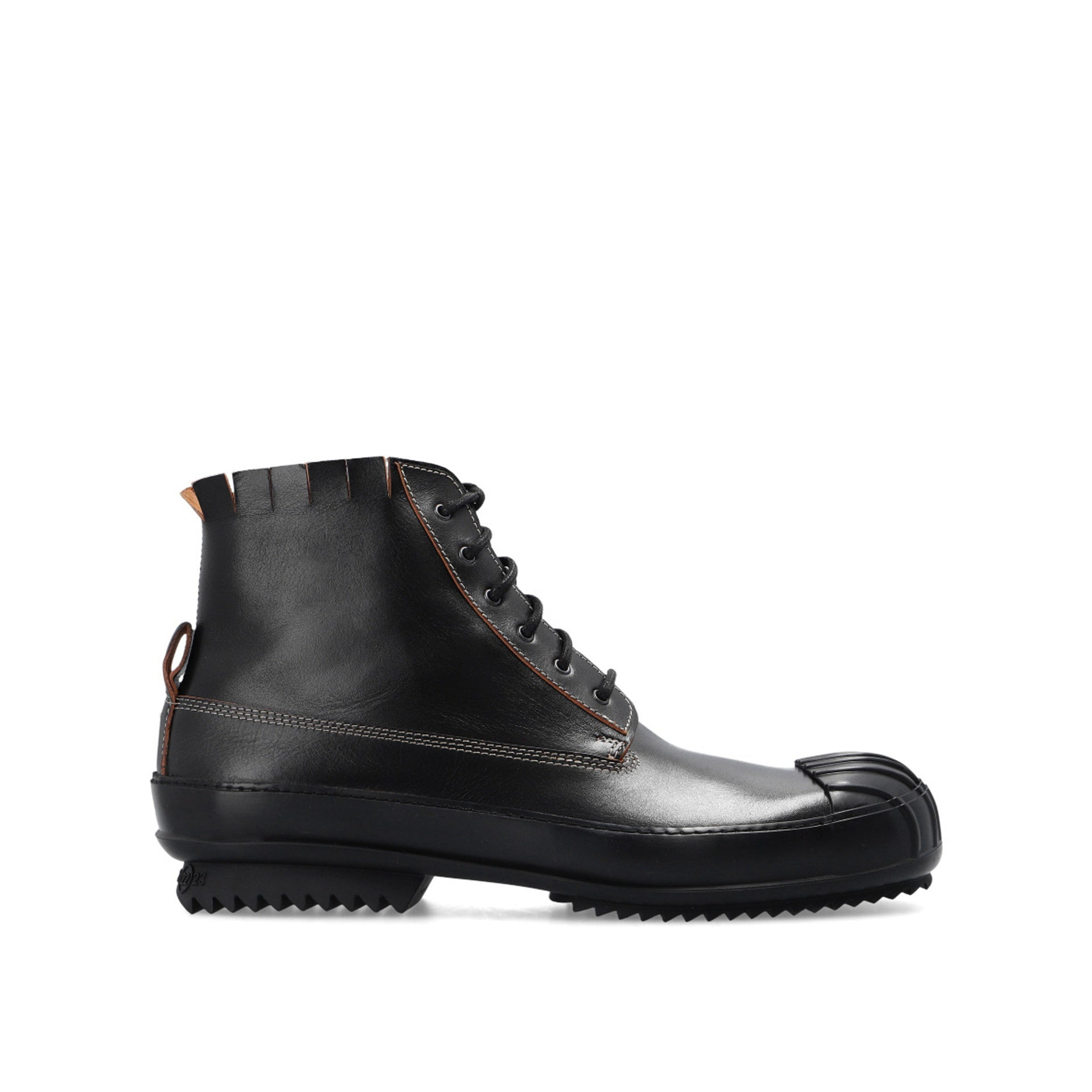Maison Margiela Leather High-Top Sneakers Men - 5