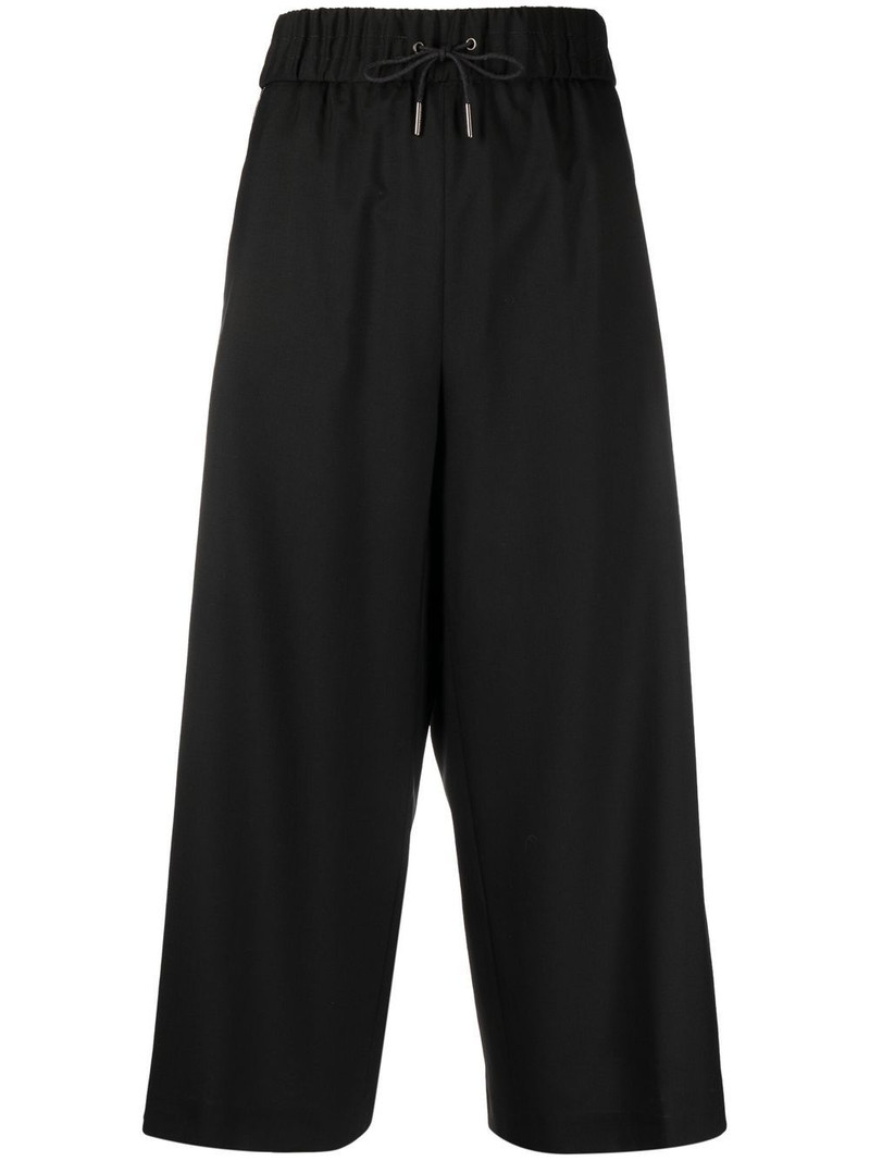 cropped flared trousers 1