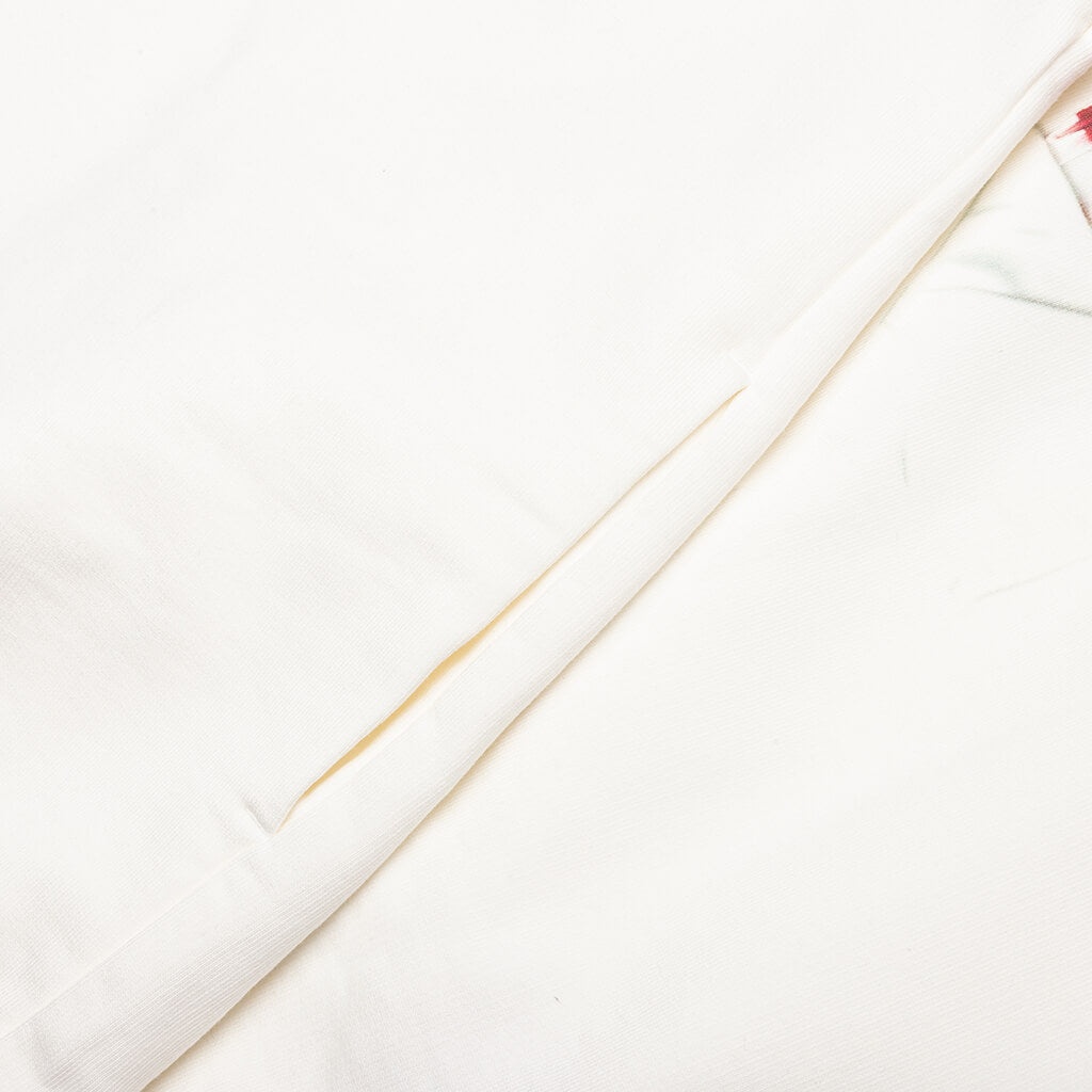 LOGO HOODIE - NATURAL WHITE - 5