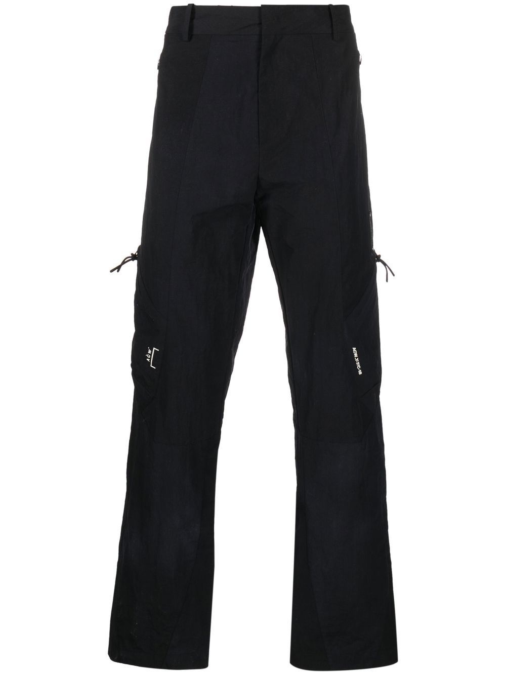 logo-print cargo trousers - 1