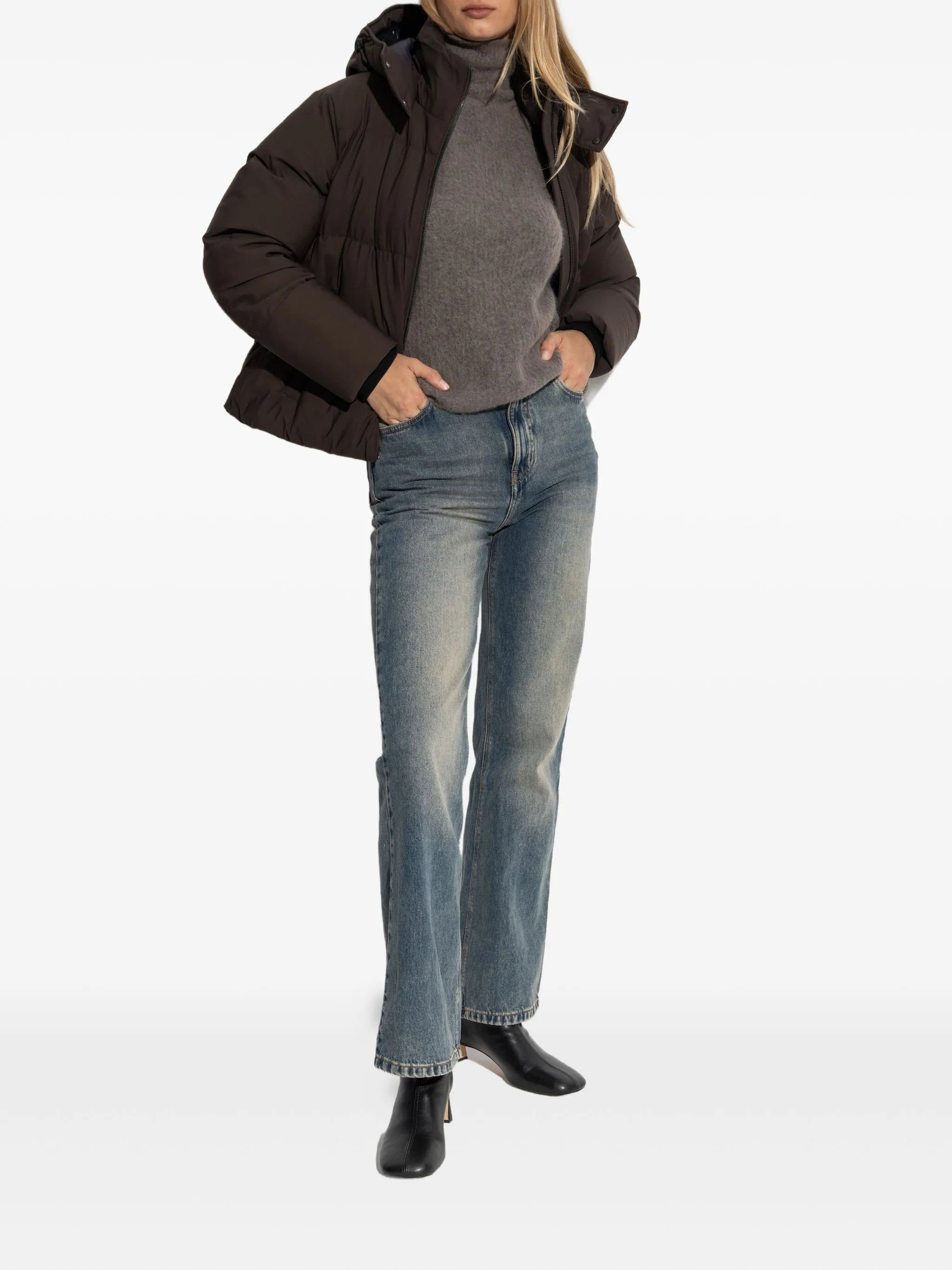 Moose Knuckles Hooded Puffer Jacket - 5