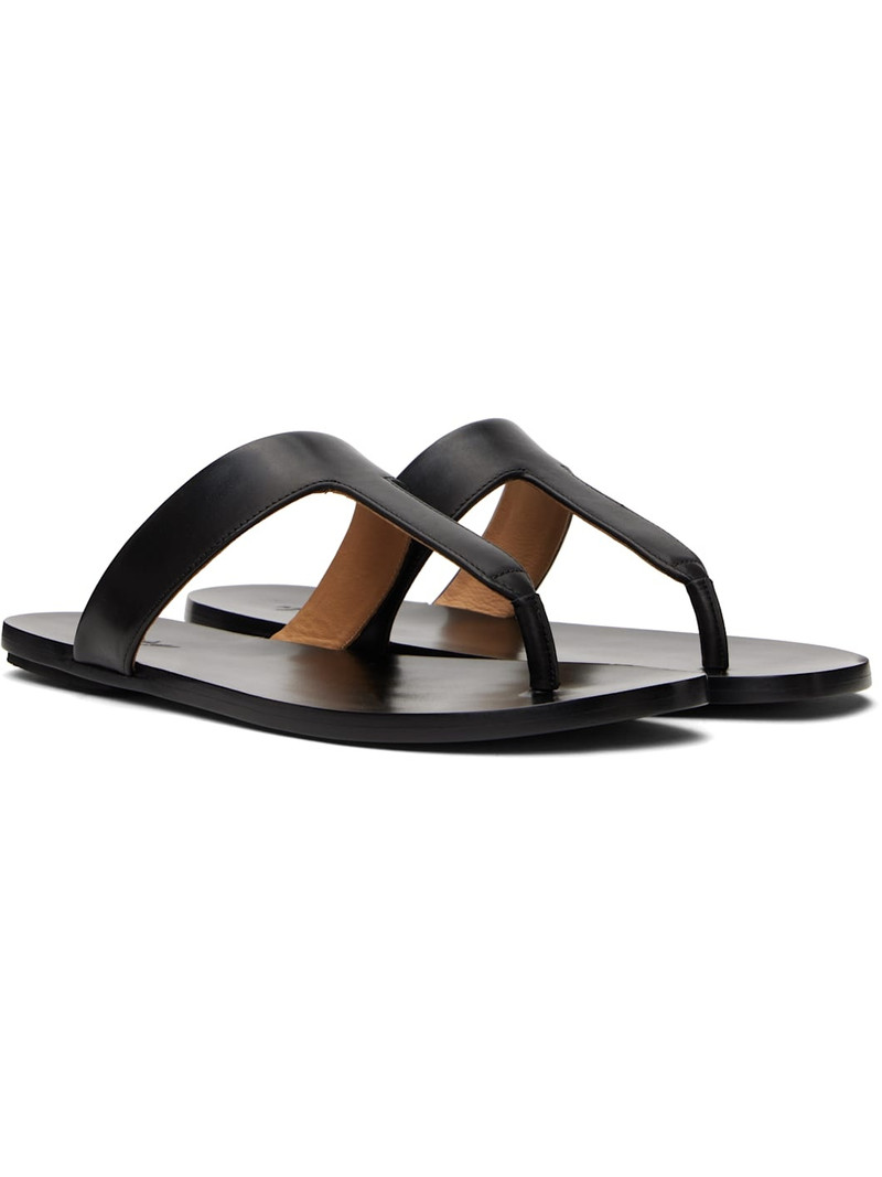 Black Sottile Sandals 4