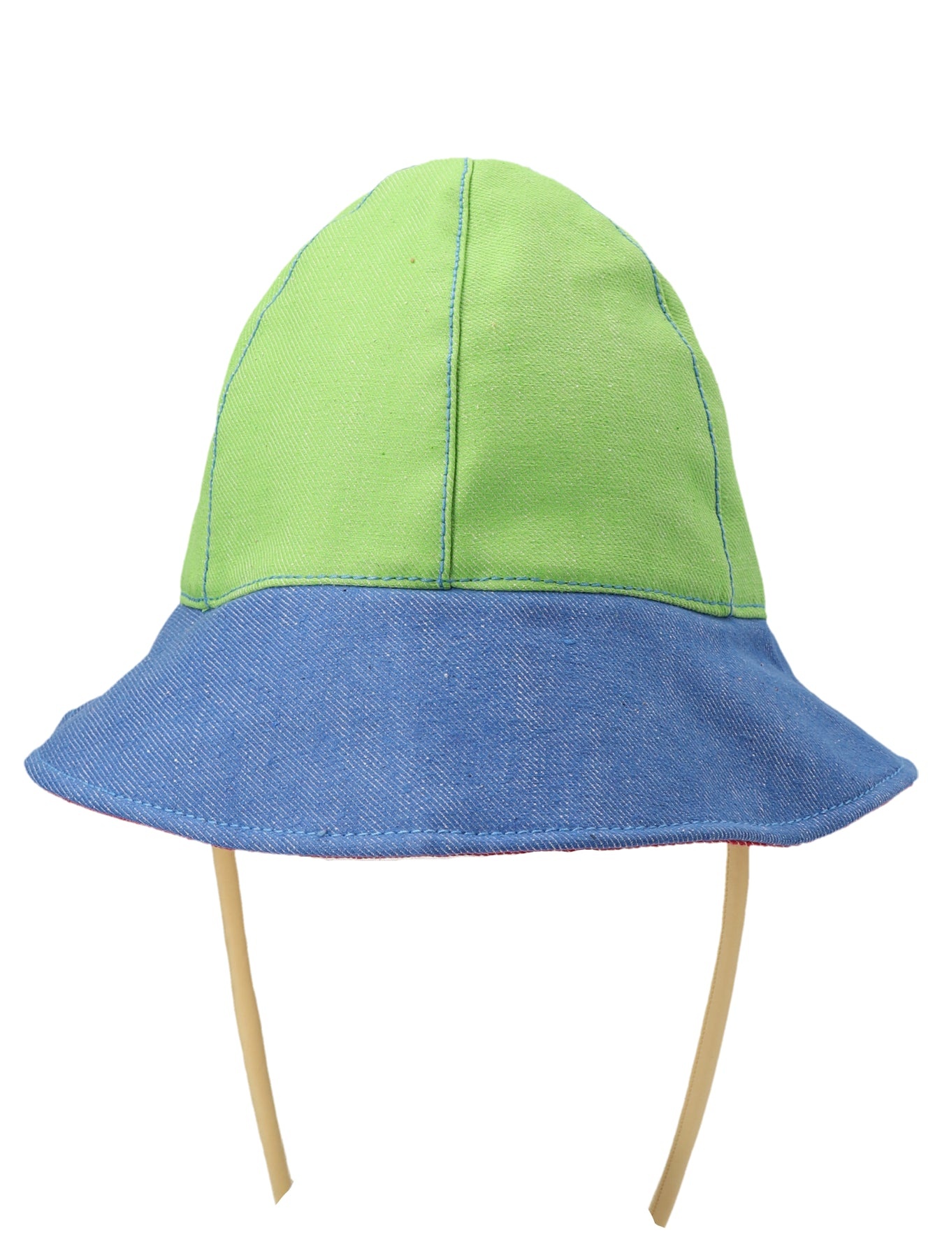 Multicolor denim bucket hat - 3