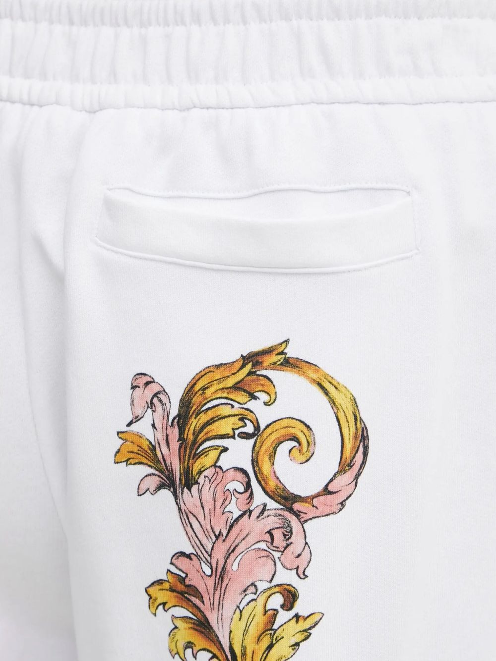 baroque-print pants - 4