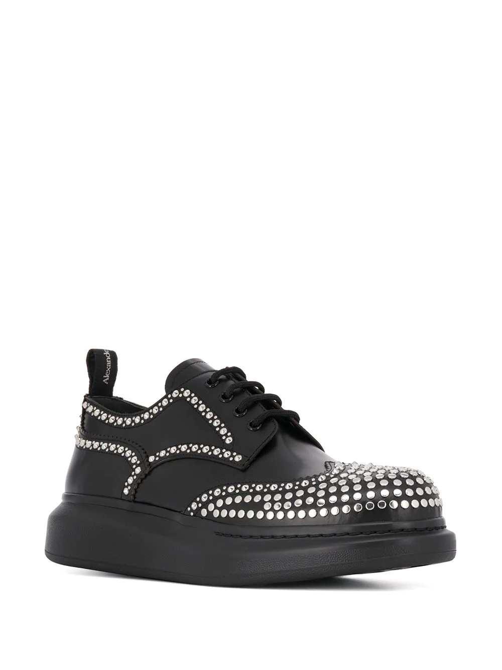 Hybrid stud-embellished Derby shoes - 2