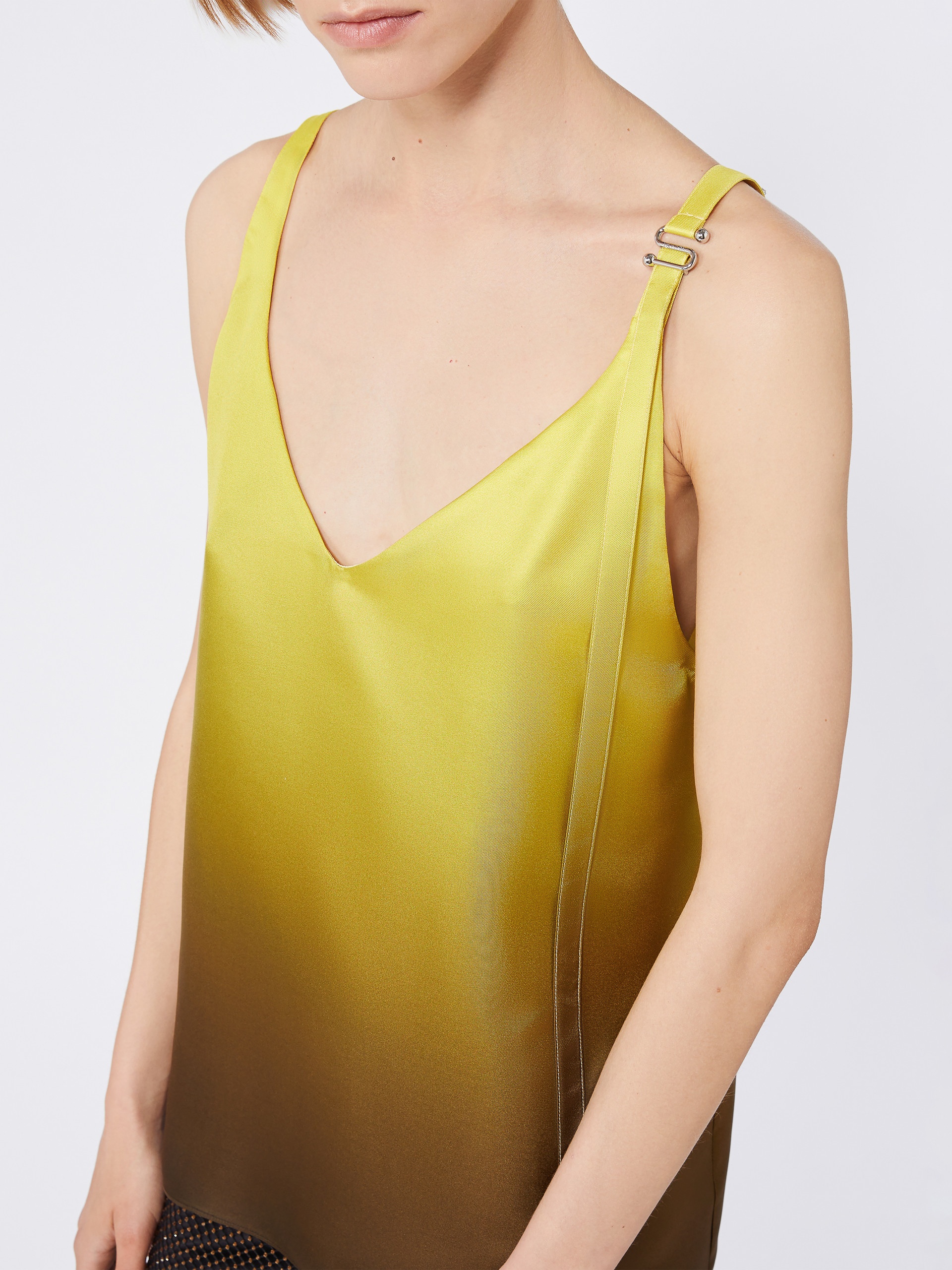ALCUNO Ombré lingerie top - 5