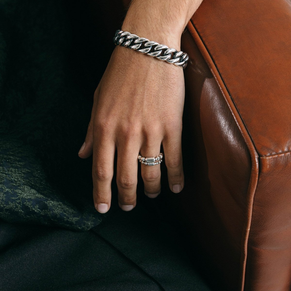 RS-BAL10-SM GOOD ART HLYWD Ball Chain 10 Ring Smooth - Sterling Silver - 2