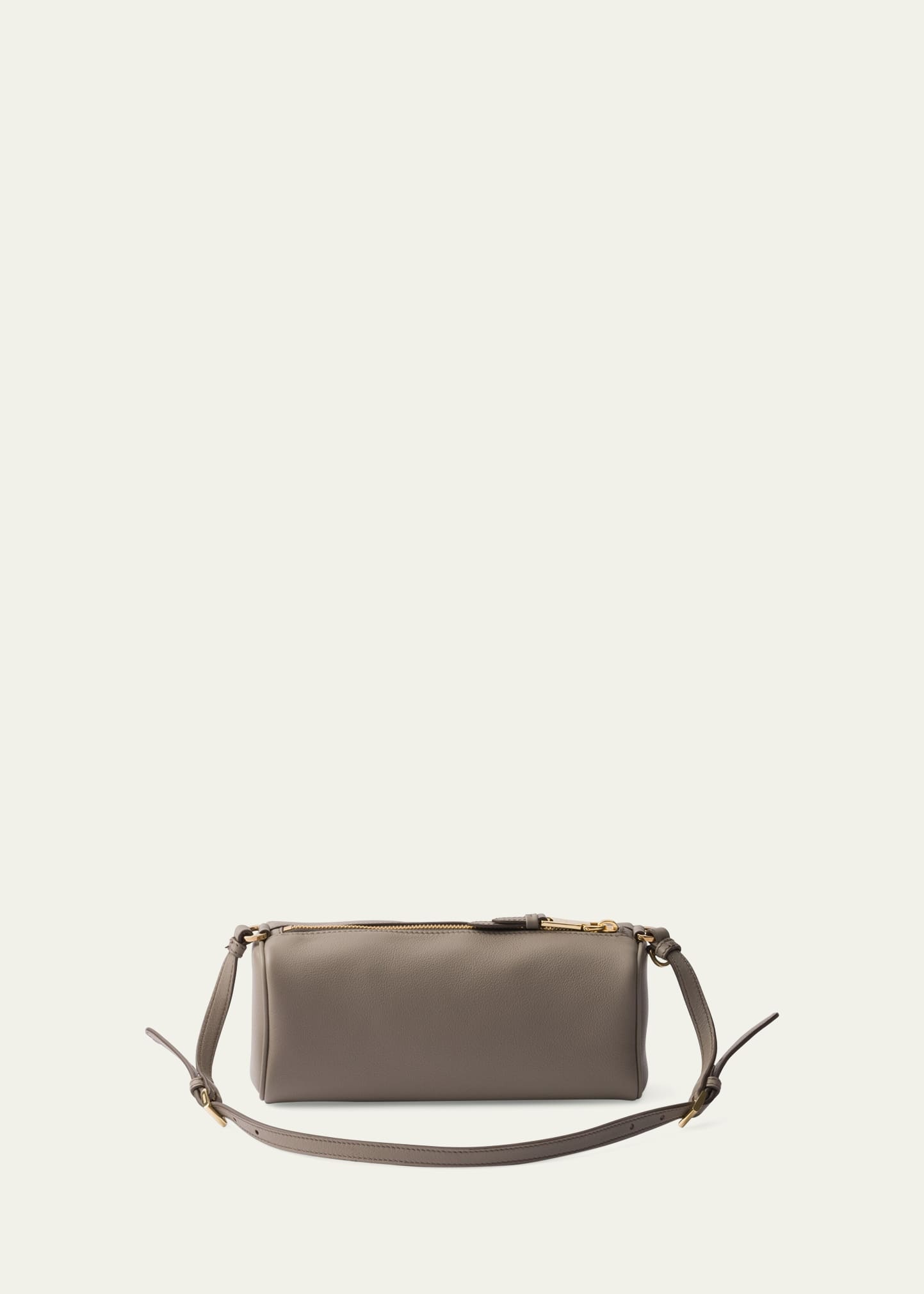 Soft Grain Leather Shoulder Bag - 3