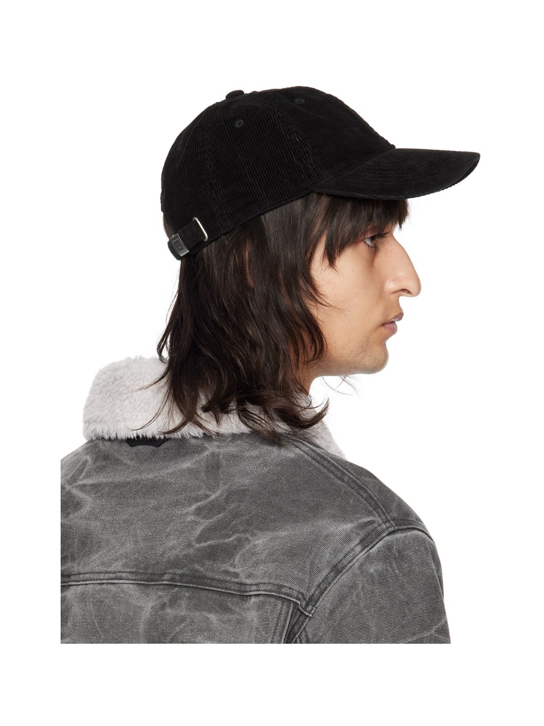 Black Micro Patch Cap - 3