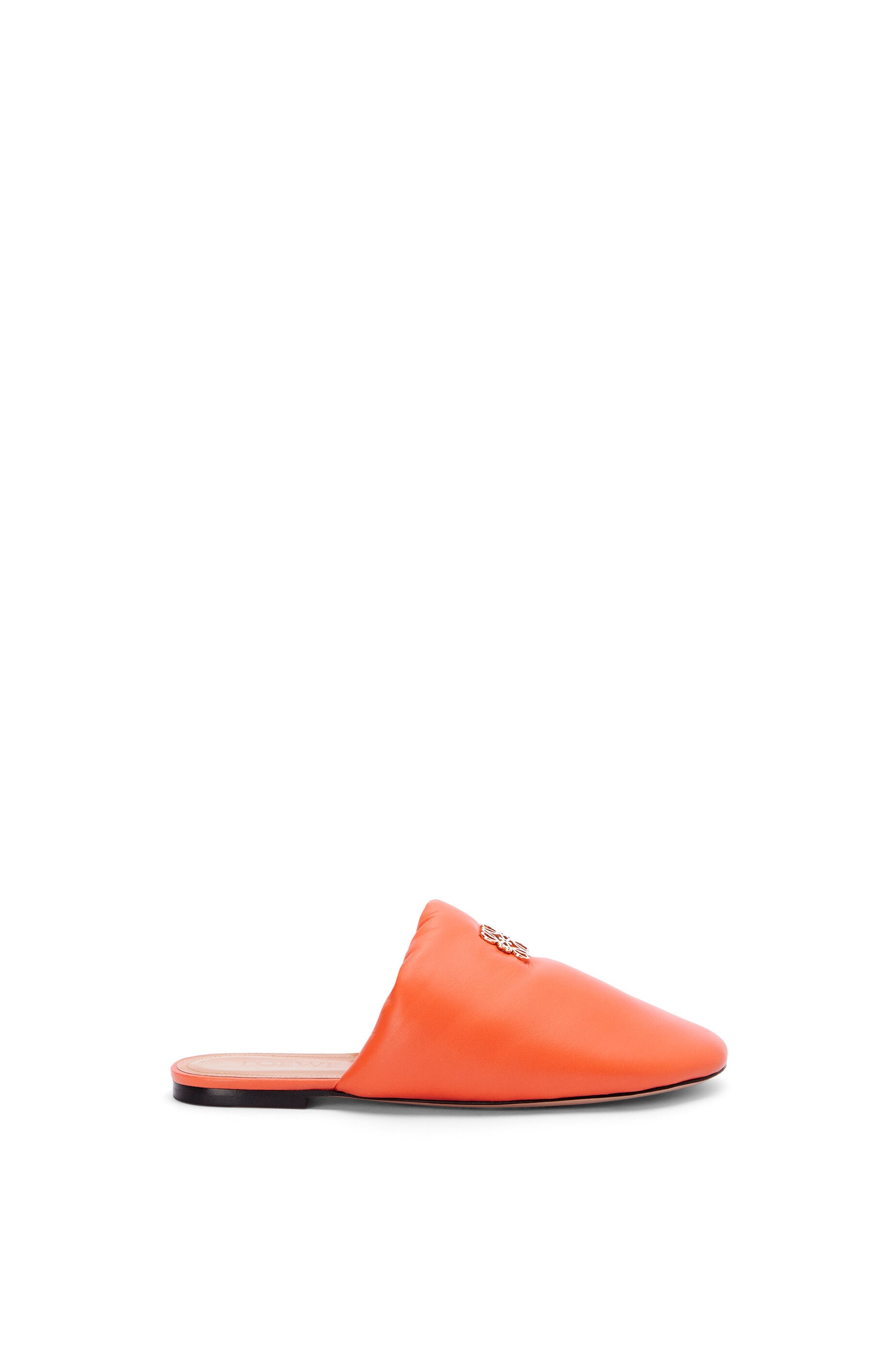 Padded Anagram mule in lambskin - 1