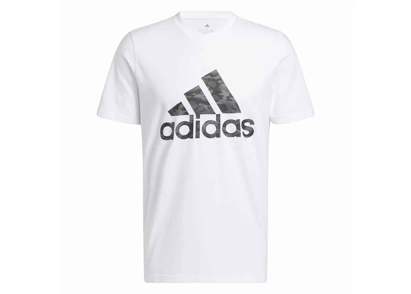 adidas Camo Short Sleeve Tee White - 1