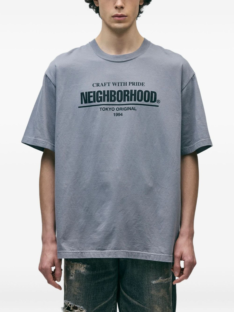 NEIGHBORHOOD logo-print t-shirt outlook