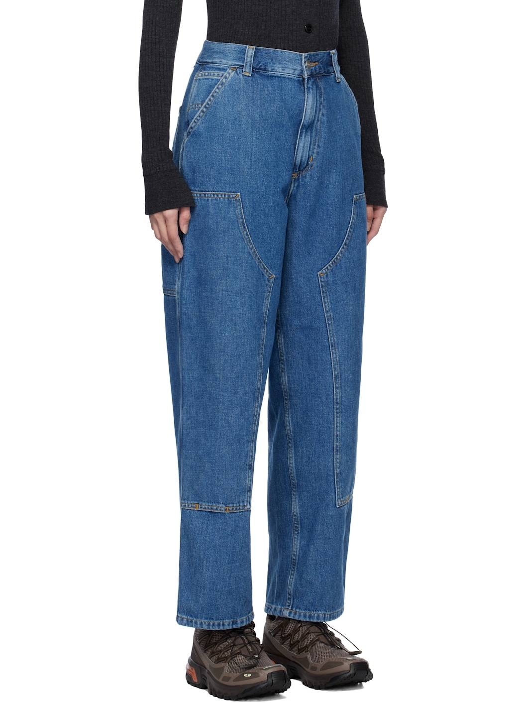 Blue Brandon Double Knee Jeans - 2