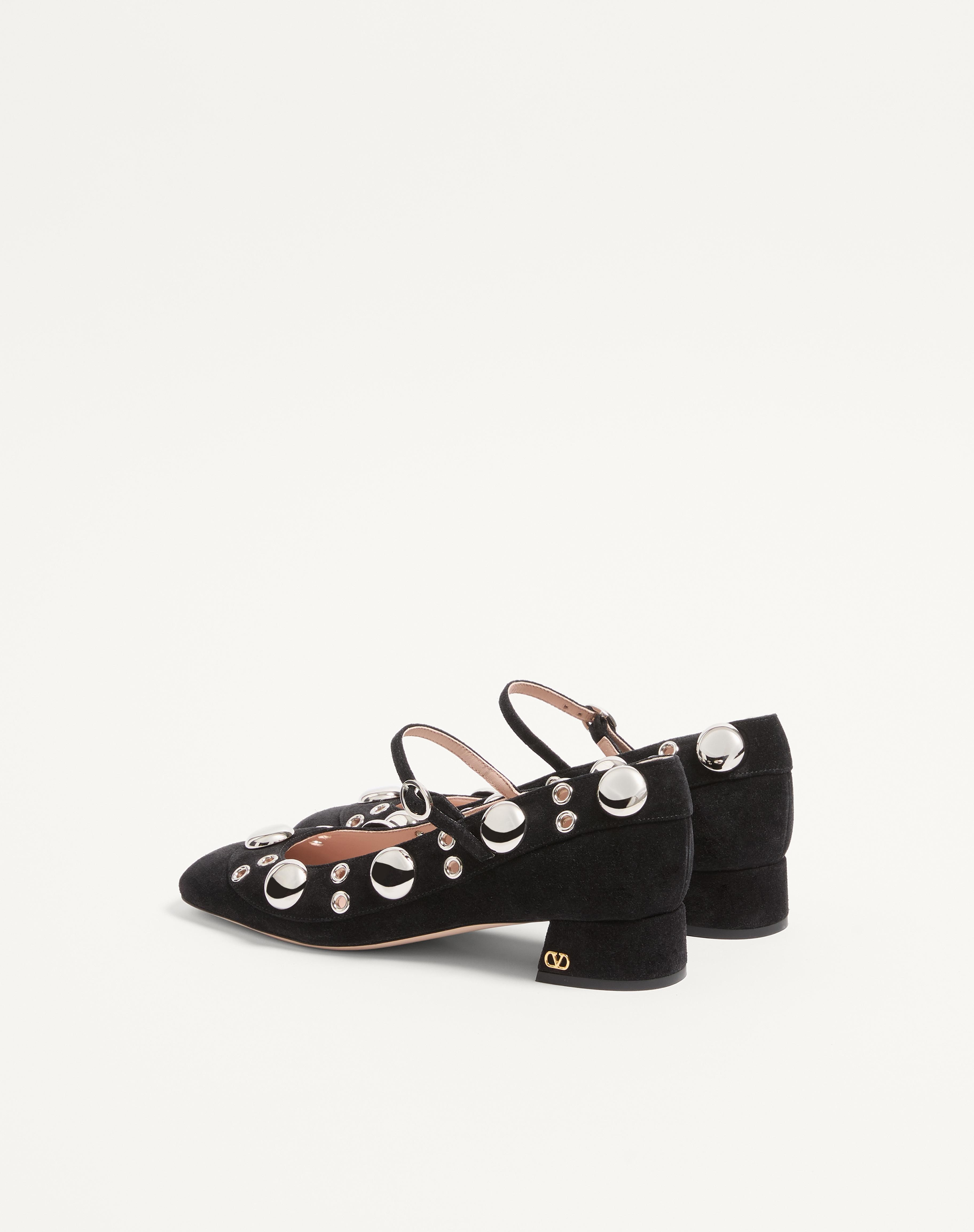 NELLCÔTE MARY-JANE PUMPS IN CRUST LEATHER 30MM - 5