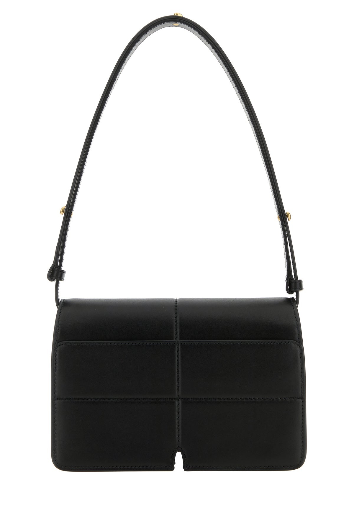 Black leather Snip shoulder bag - 3