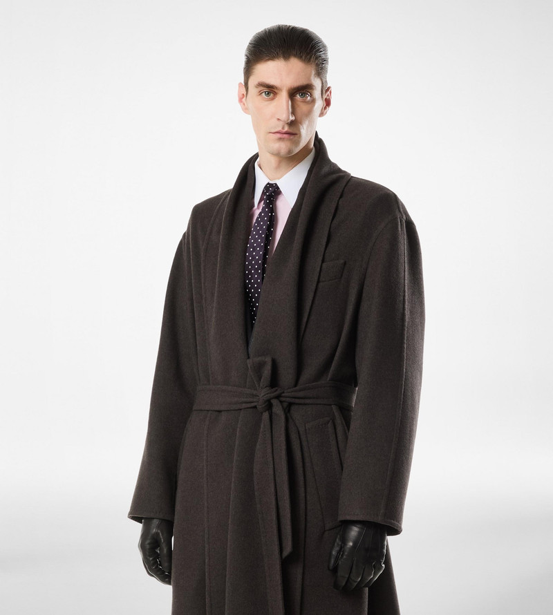 DOUBLE SPLITTABLE CASHMERE SHAWL COAT 1