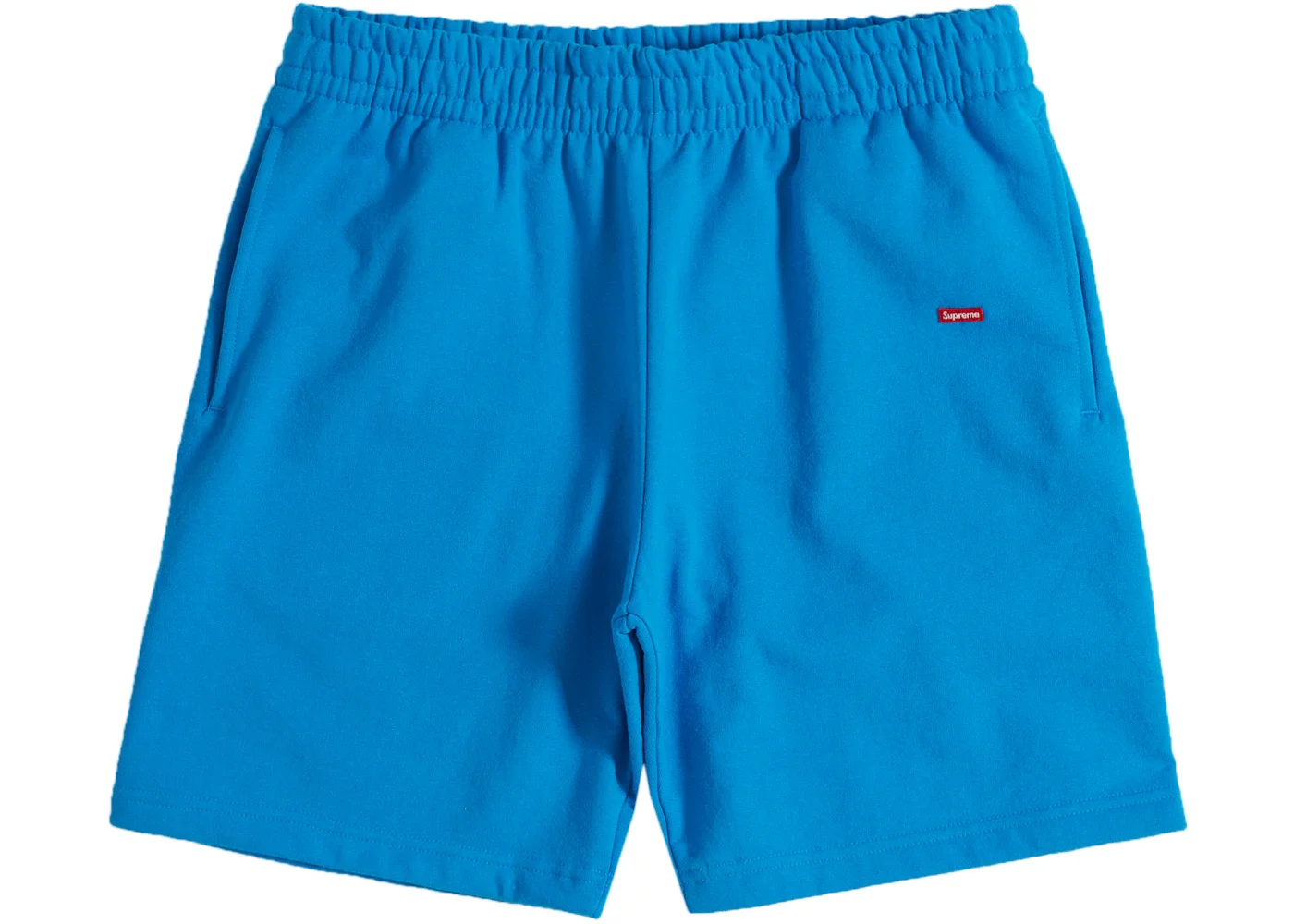 Supreme Small Box Sweatshort (SS22) Bright Blue - 1