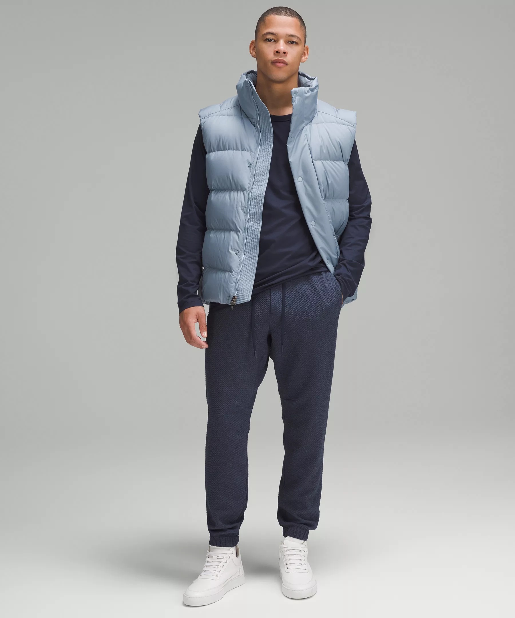 Textured Double-Knit Cotton Jogger *Regular - 2