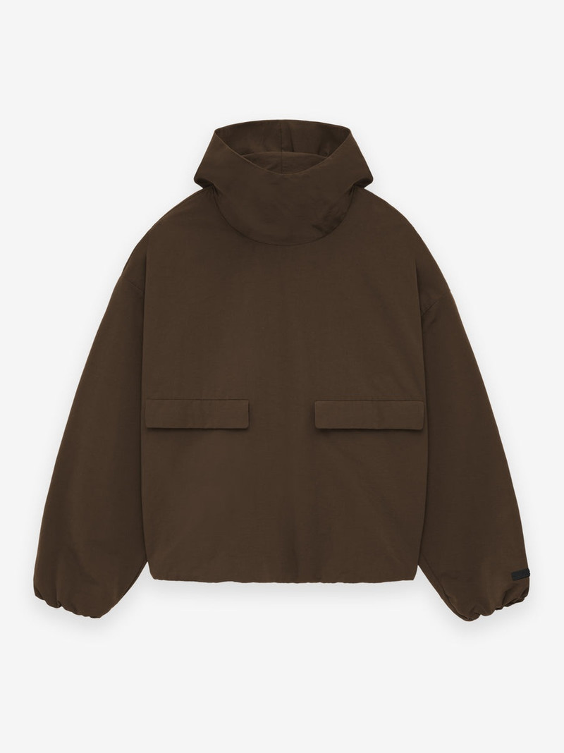 Military Nylon Hooded Anorak - 1