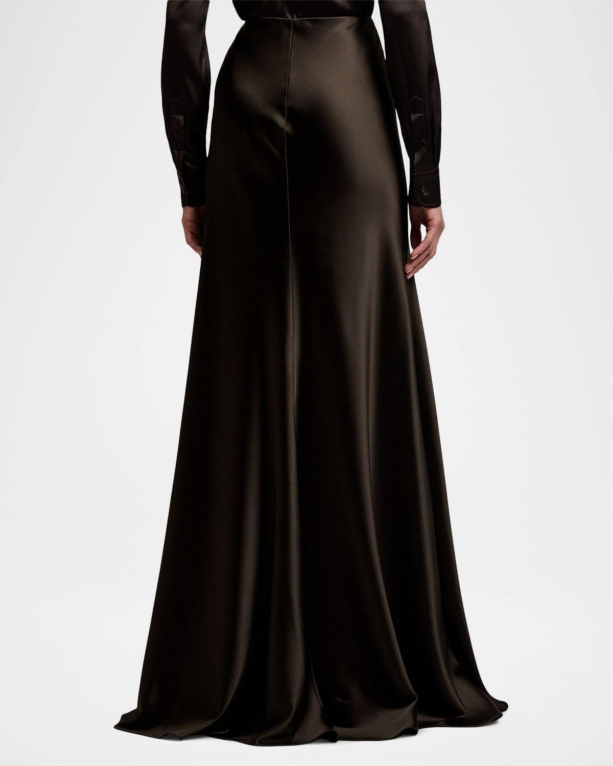 Masina Satin Maxi Skirt - 3