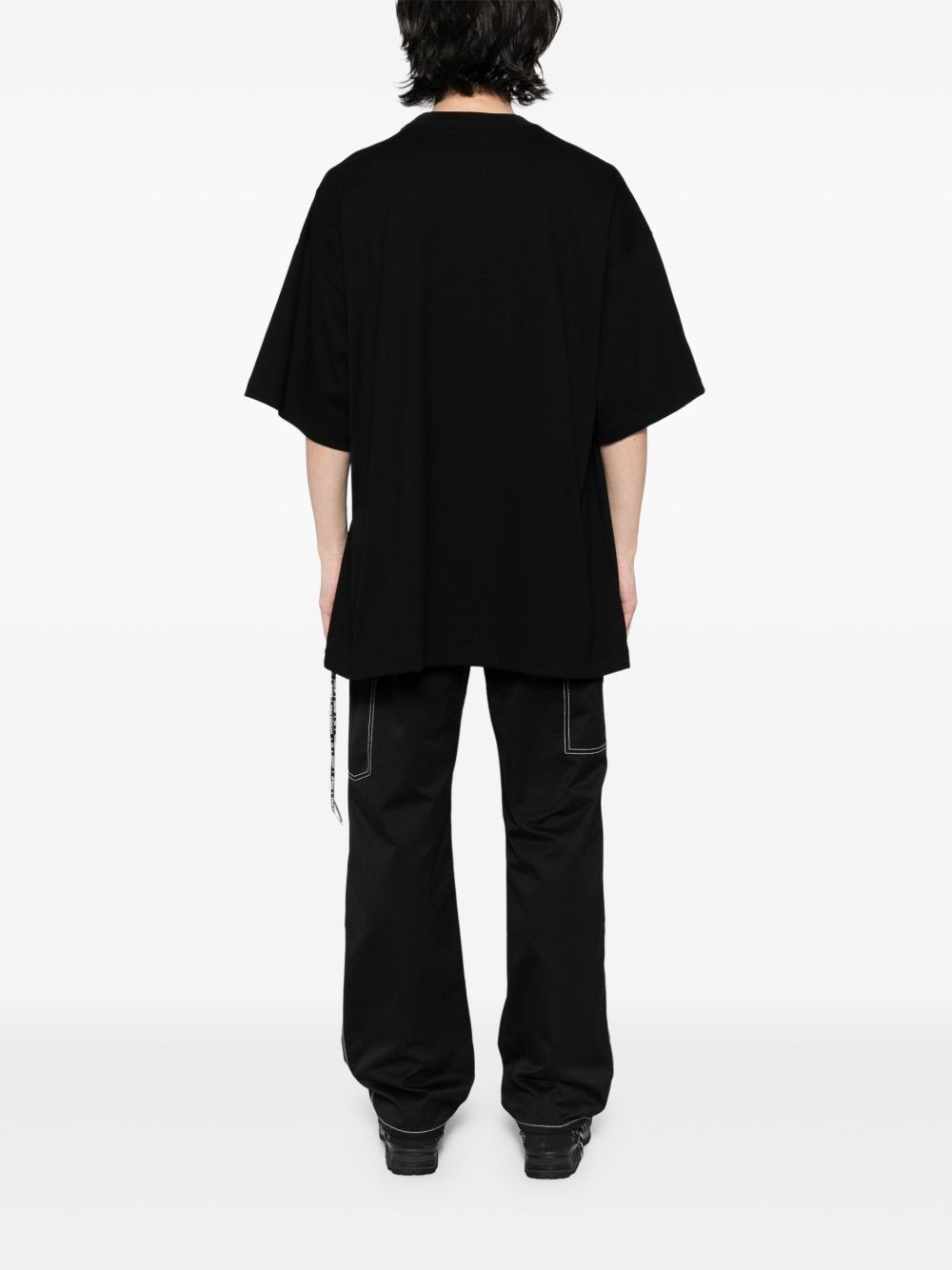 logo-print T-shirt - 3