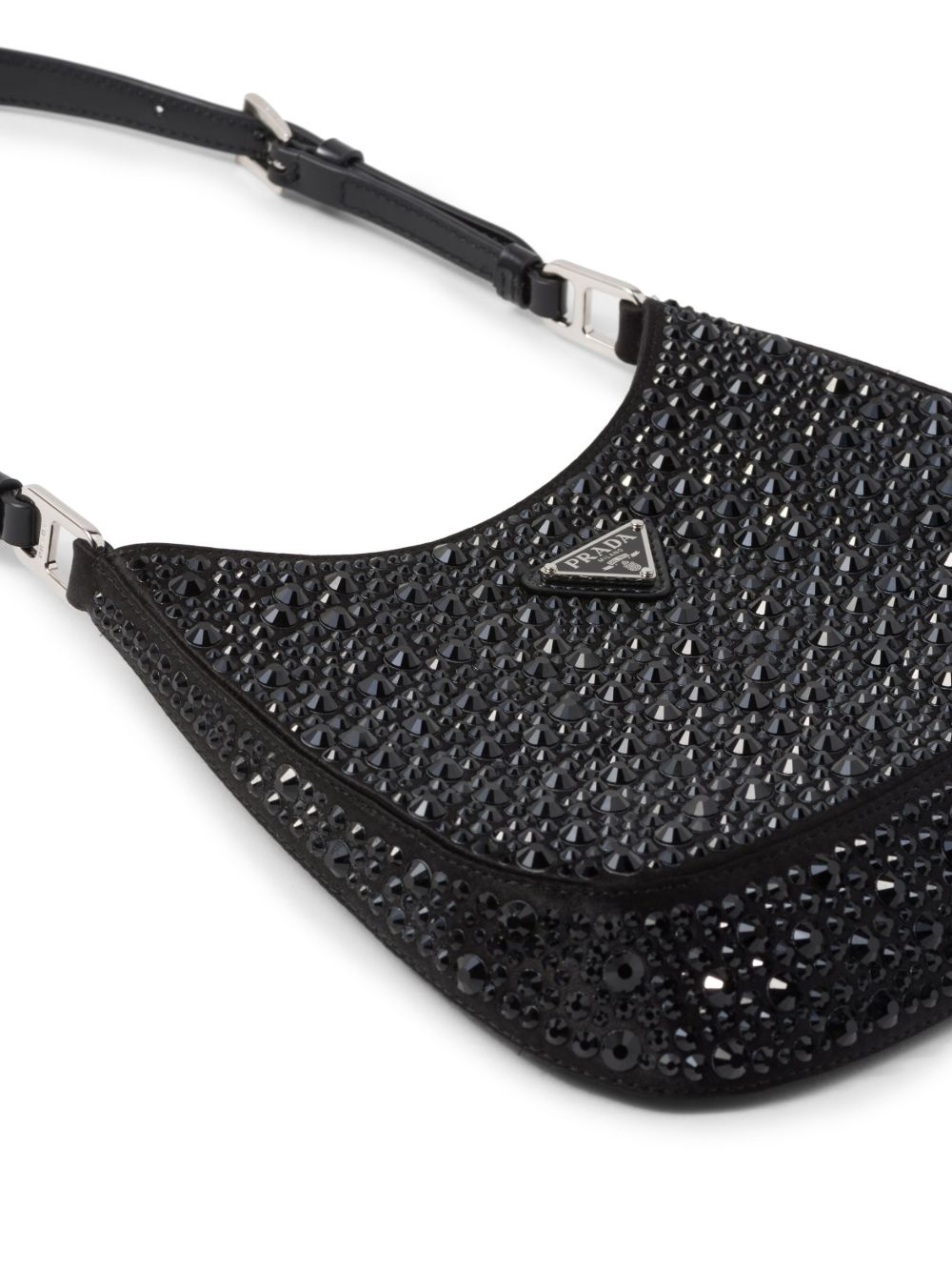 Cleo crystal-embellished shoulder bag - 5