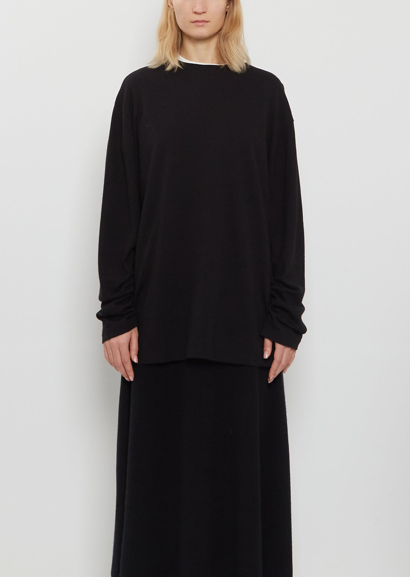 n°452 Rock Wool Cashmere Top — Raven 1