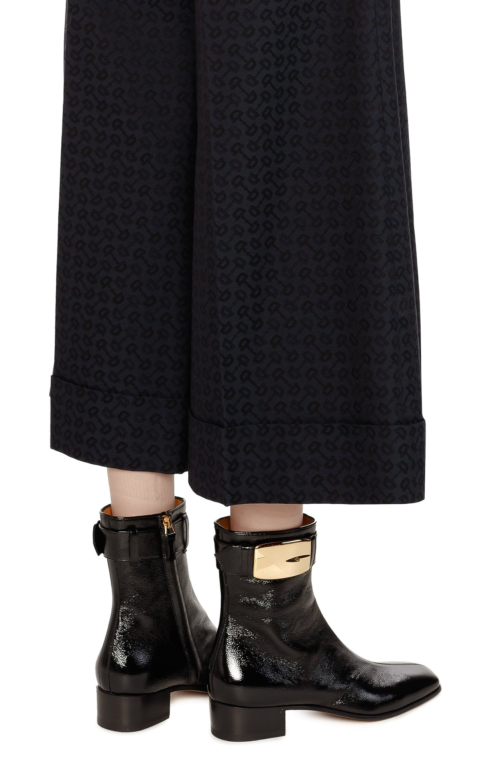 Retro G 35mm Leather Ankle Boots - 7
