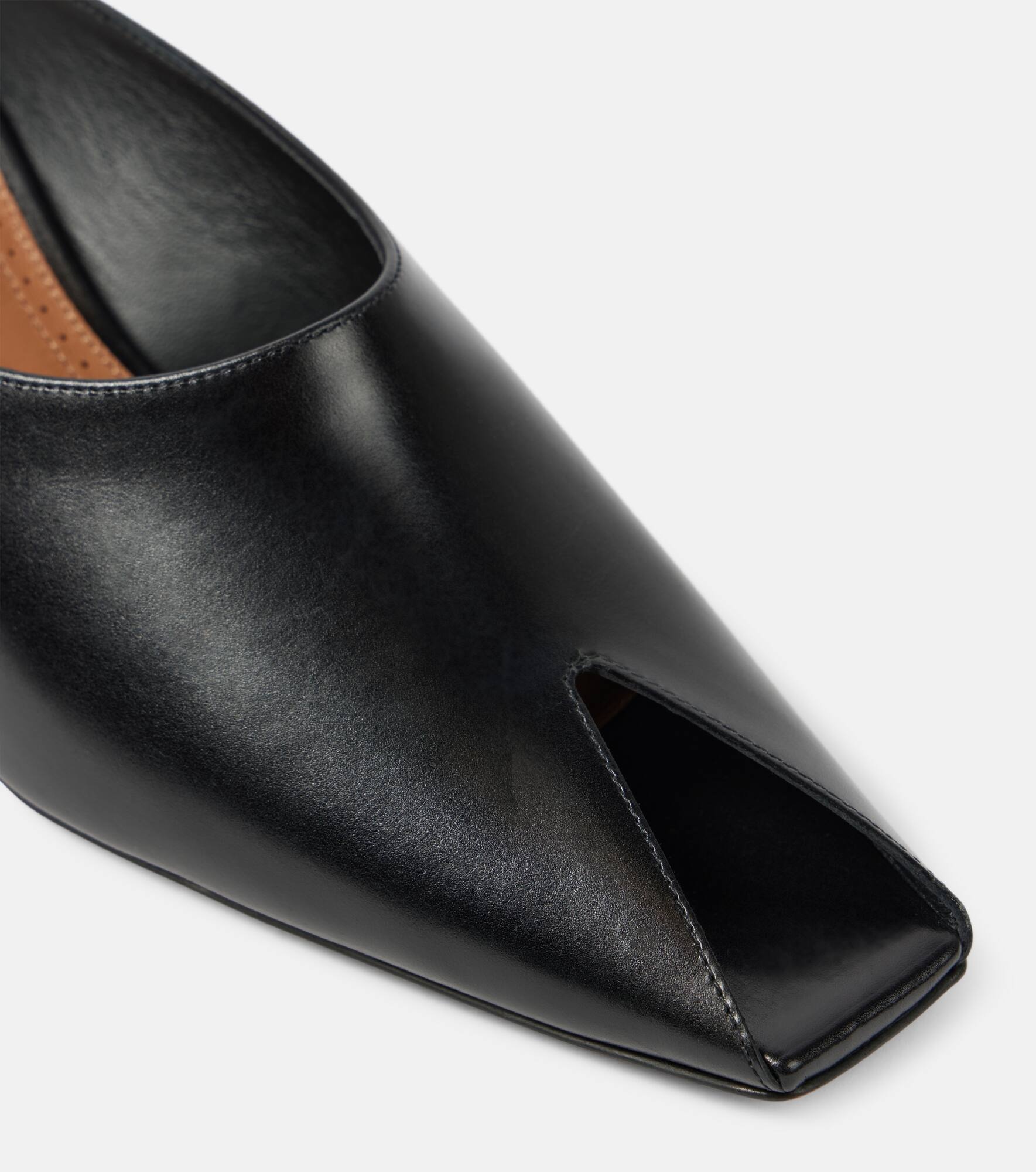 55 leather mules - 6